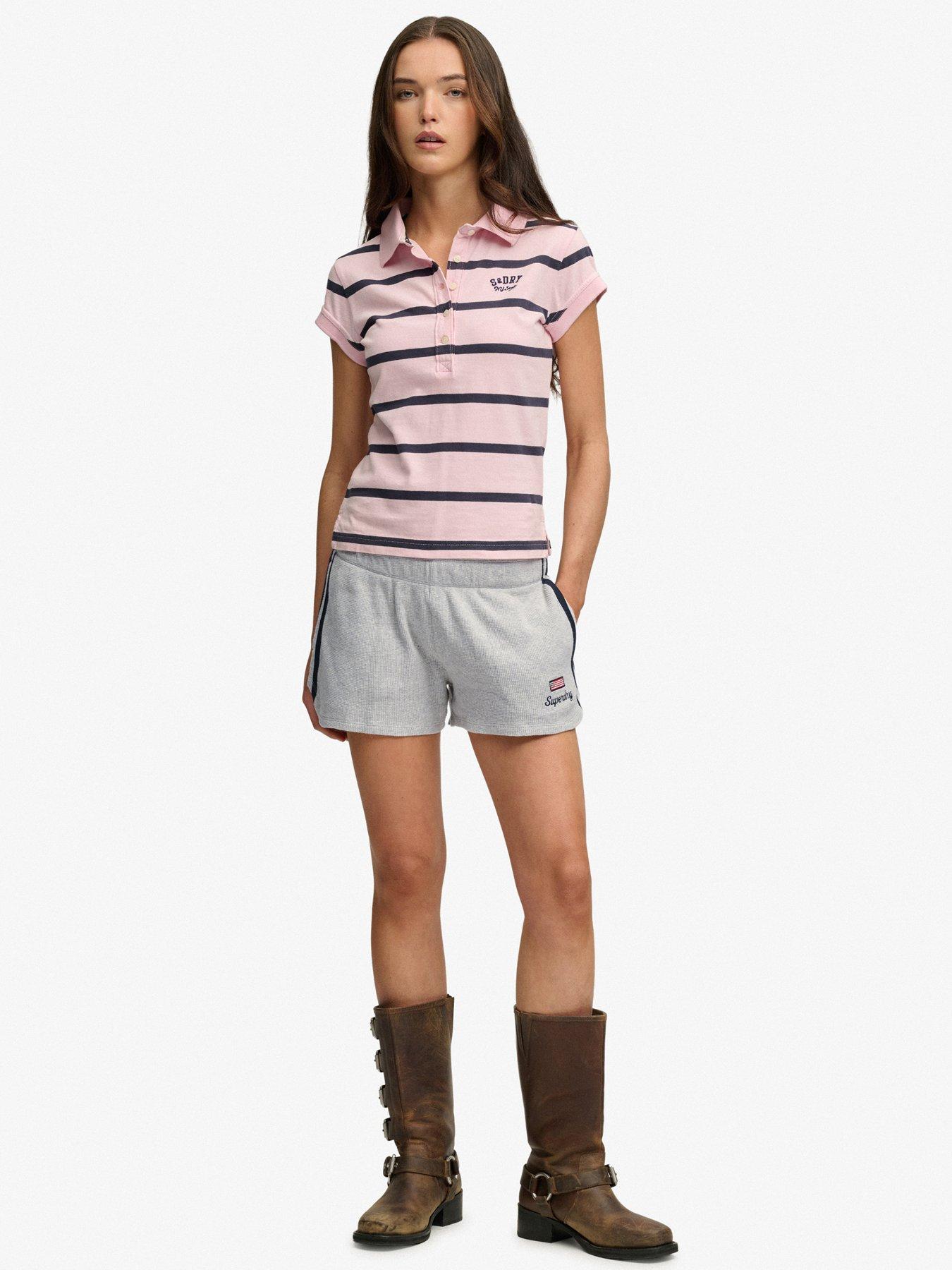 Image 5 of 7 of Superdry Ath Ess Waffle Retro Short - Grey