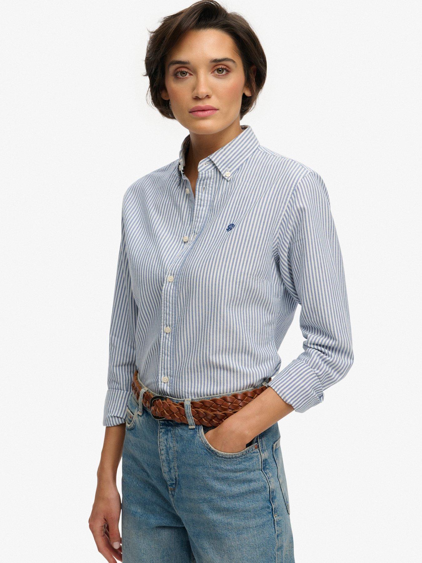Superdry Slim Oxford Bd L/s Shirt
