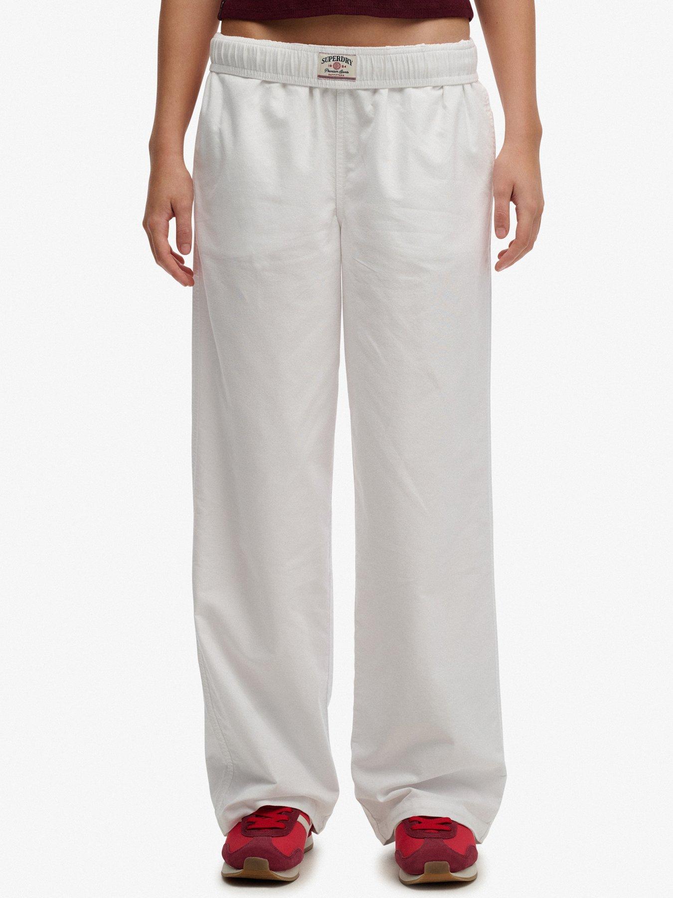 Image 1 of 6 of Superdry Cotton Elastic Trouser