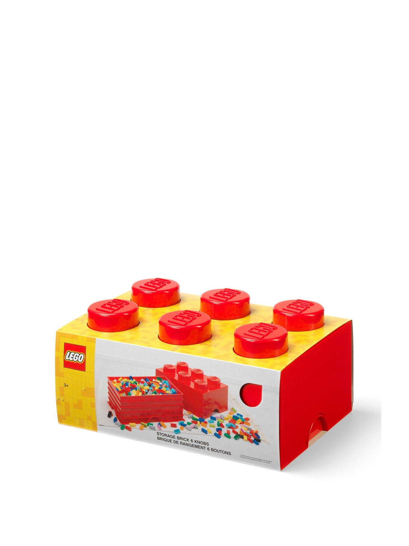 LEGO Storage Brick 6 - Red | Very