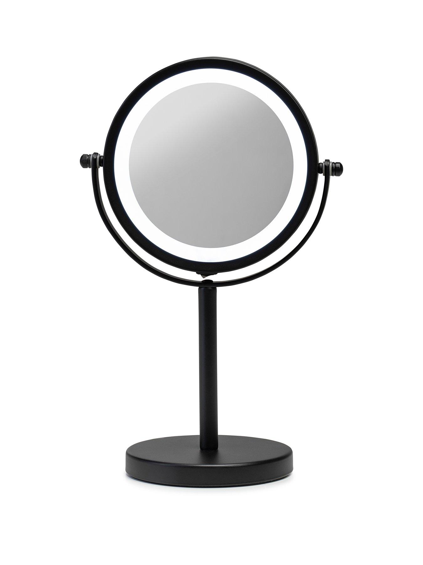 Image 2 of 5 of Croydex Black Led Makeup Mirror 3x Magnification