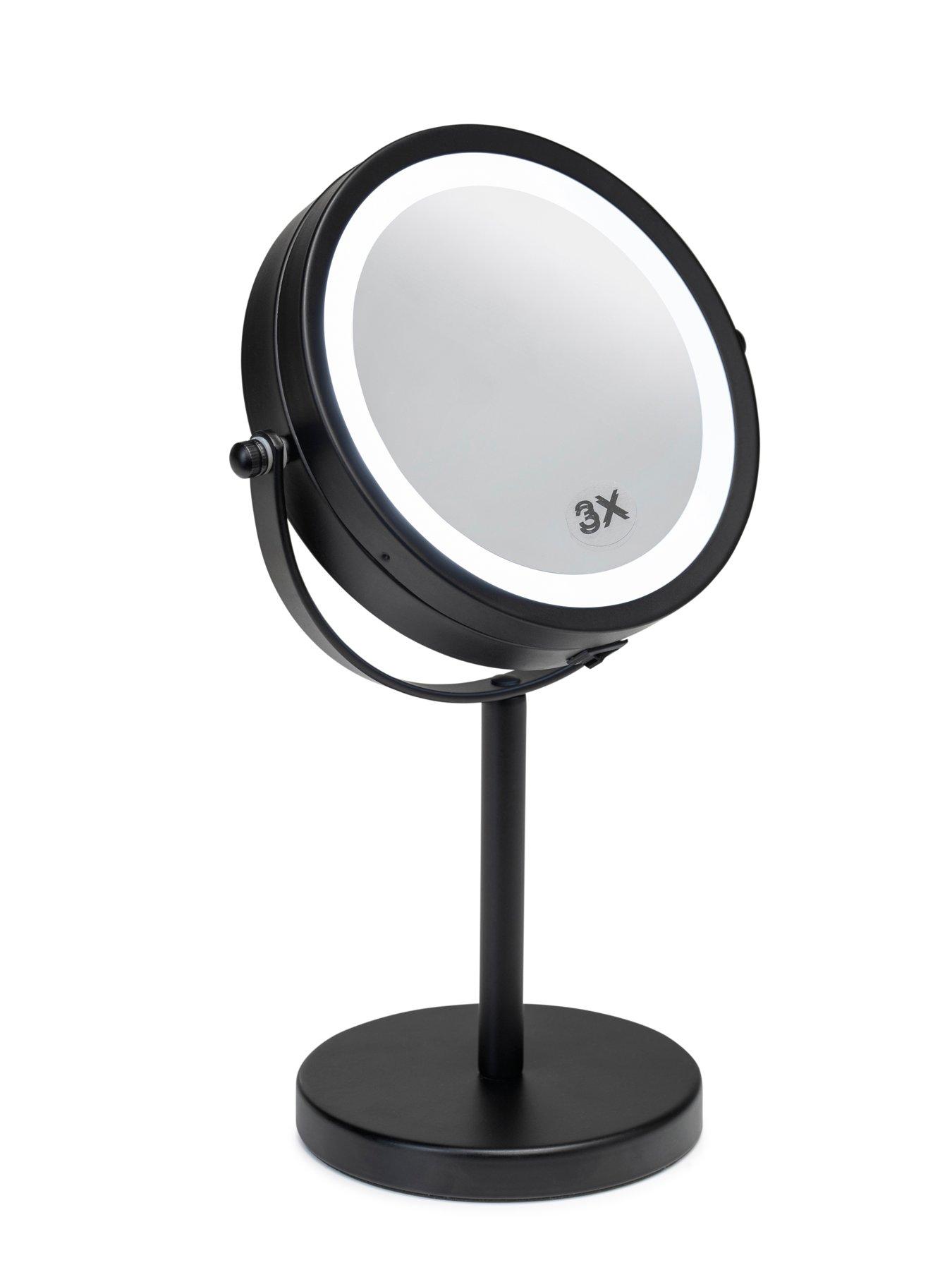 Image 3 of 5 of Croydex Black Led Makeup Mirror 3x Magnification