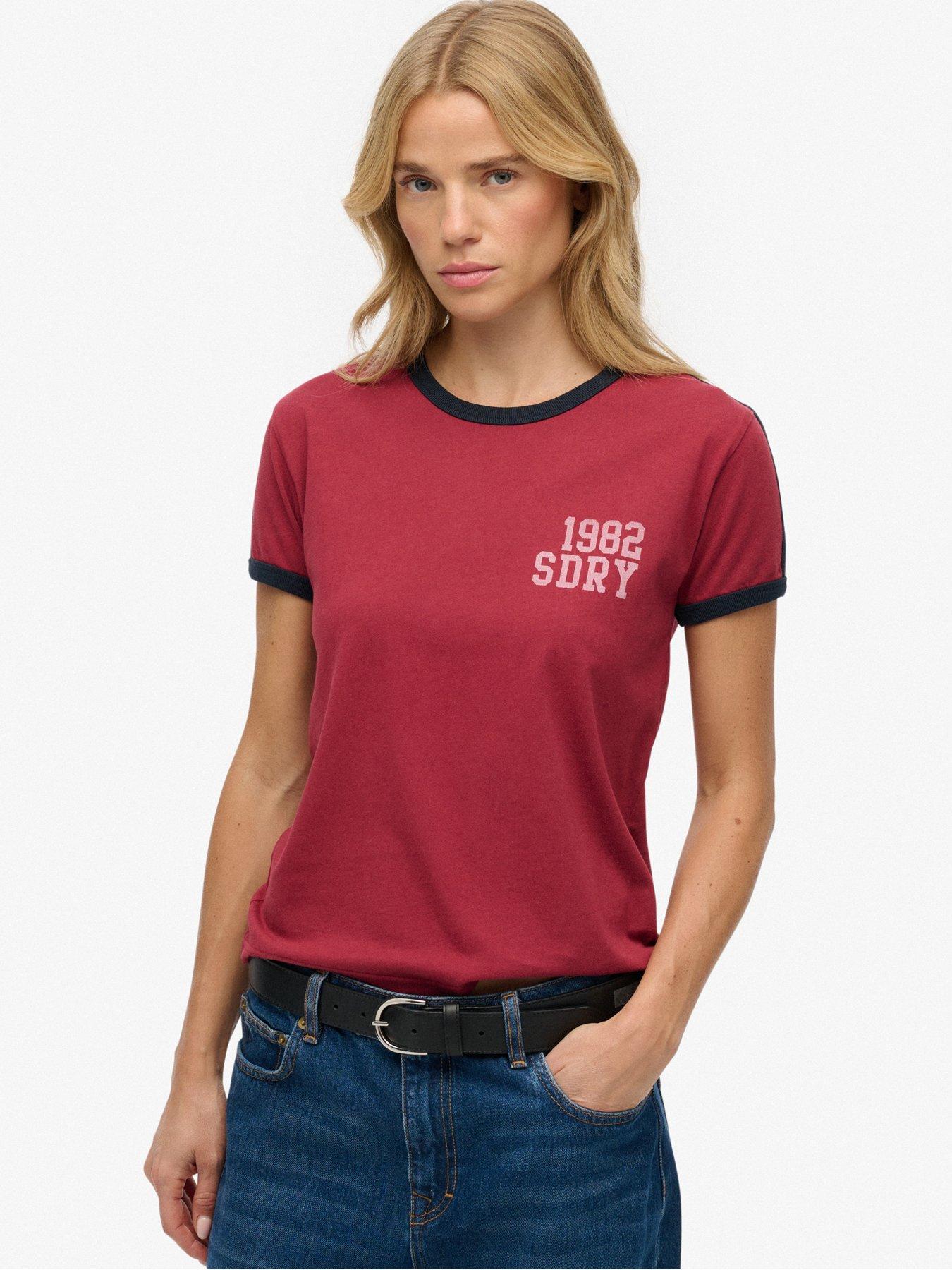 Superdry Ath Ess Side Stripe Tee