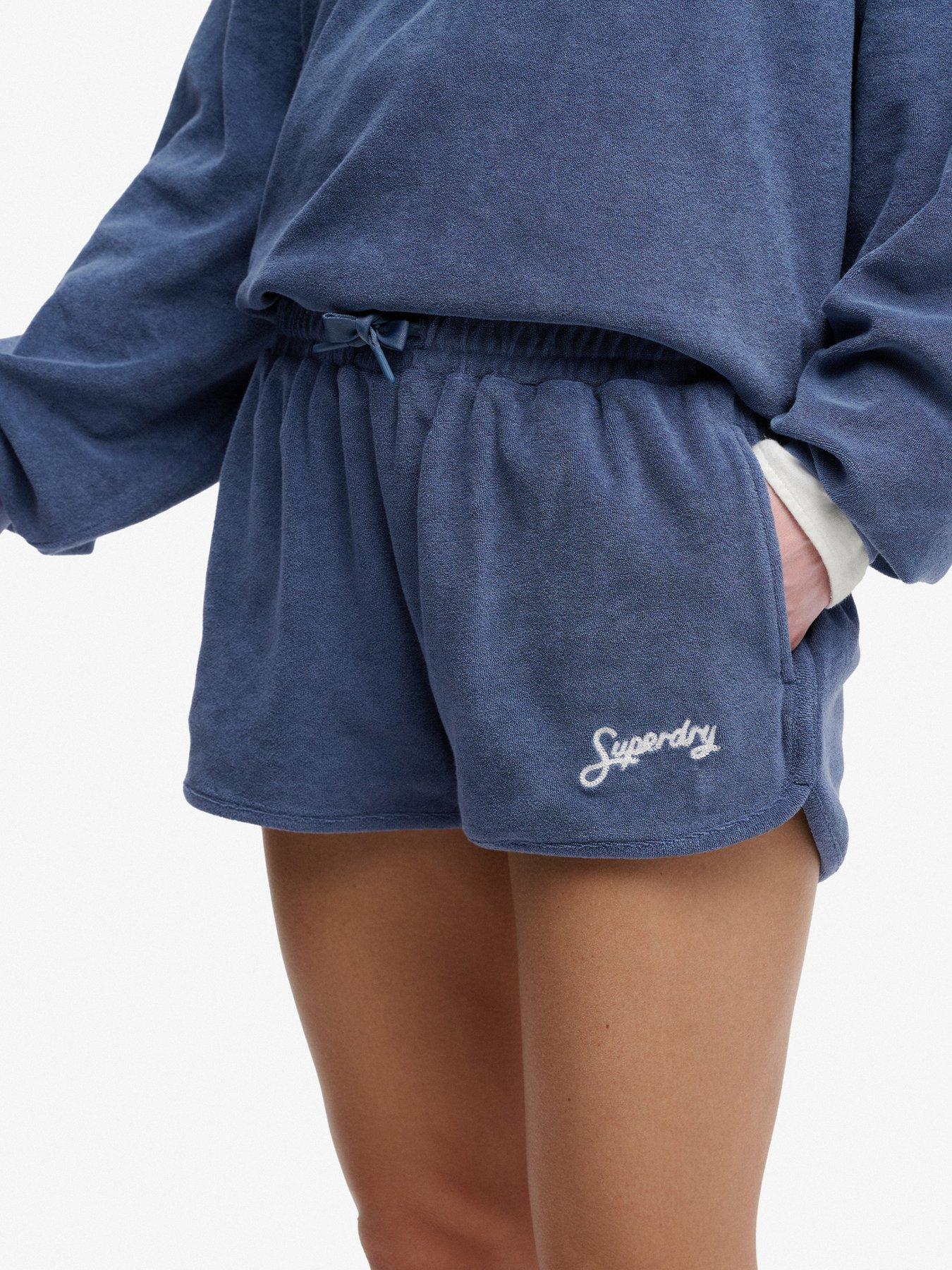 Superdry Heritage Terry Shorts - Blue