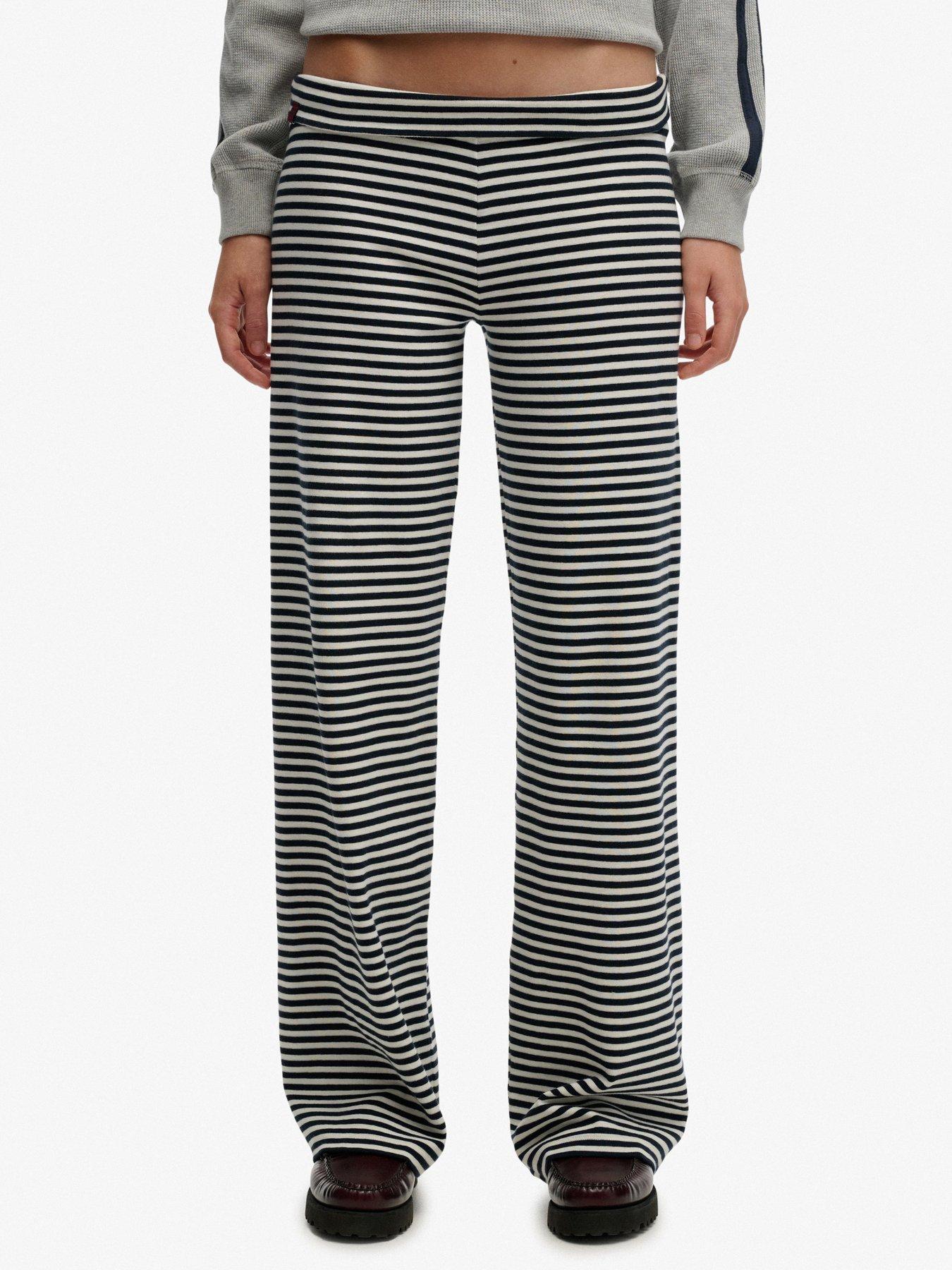 Superdry Athletic Essentials Fold Over Joggers - Blue