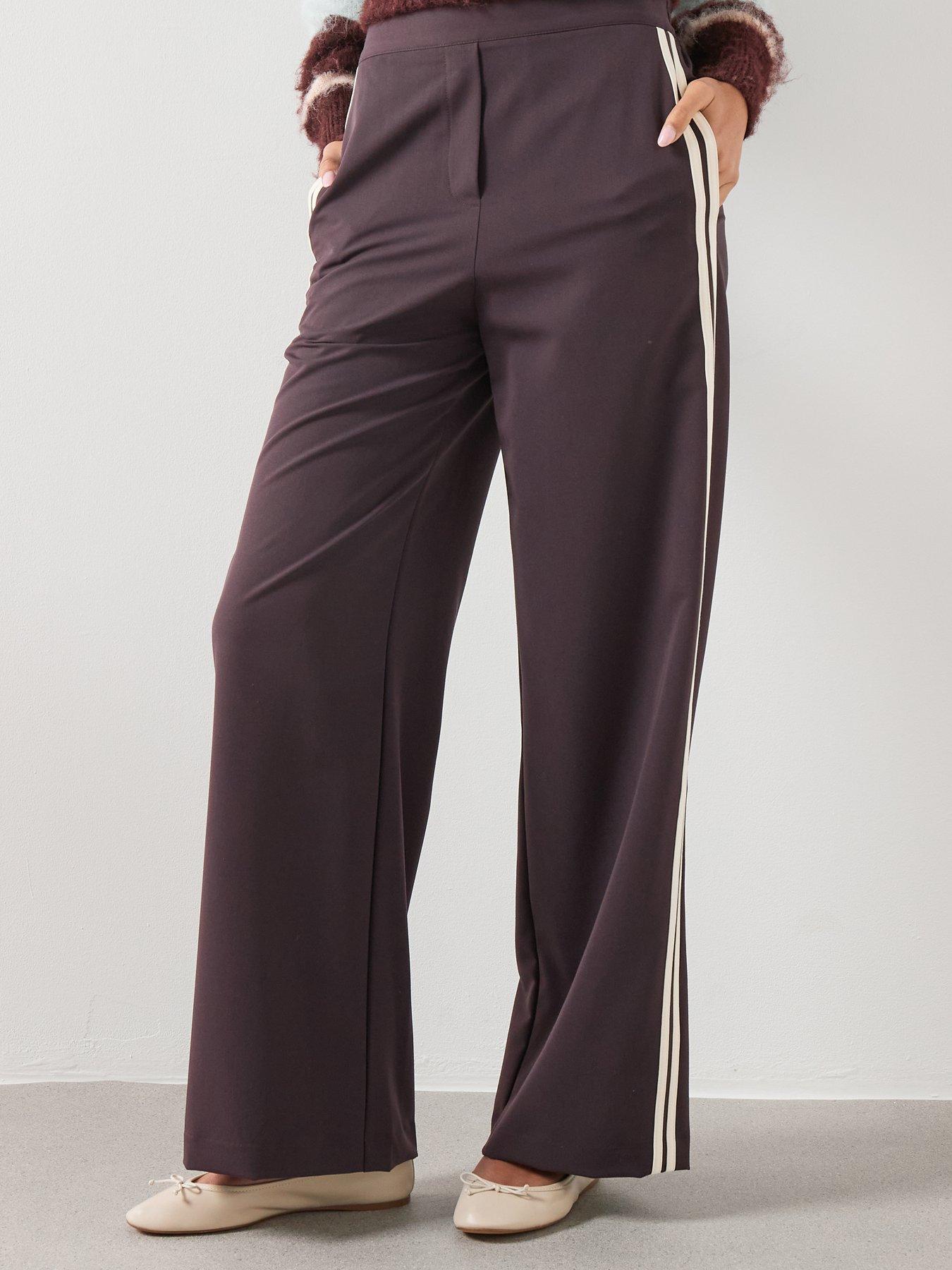 Mango Trousers Sophie - Wine