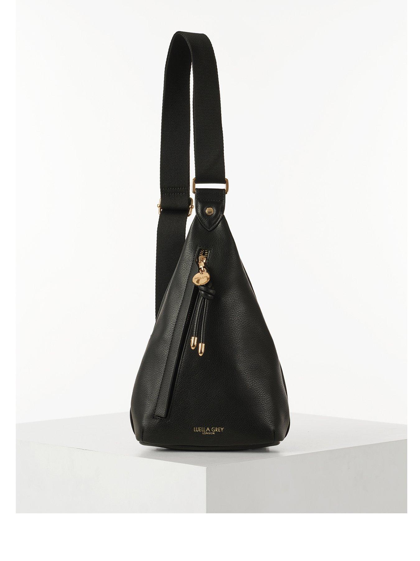 Luella Grey Darla Small Weekend Crossbody In Black