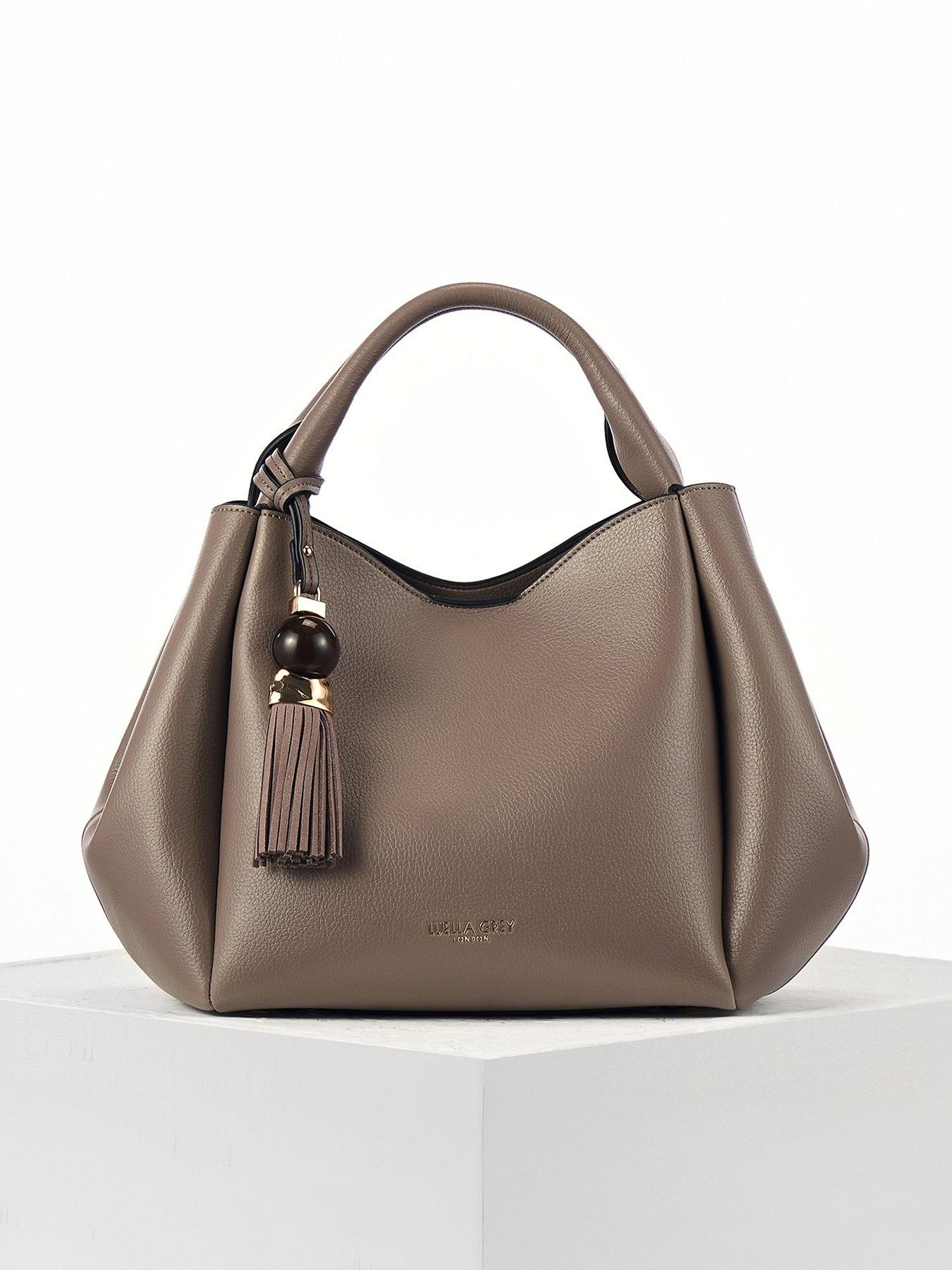 Luella Grey Adele Medium Crossbody In Peat