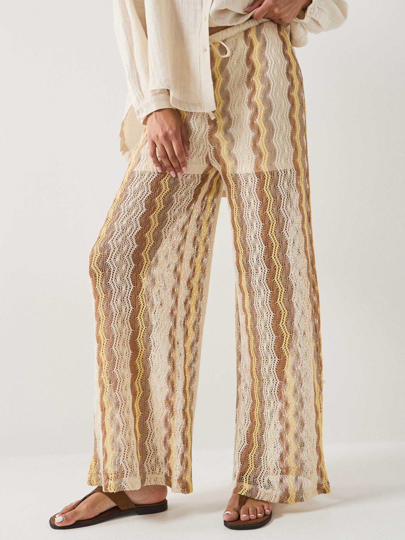 Vero Moda Vmteresa Hw Wide Leg Pants Jrs Ga