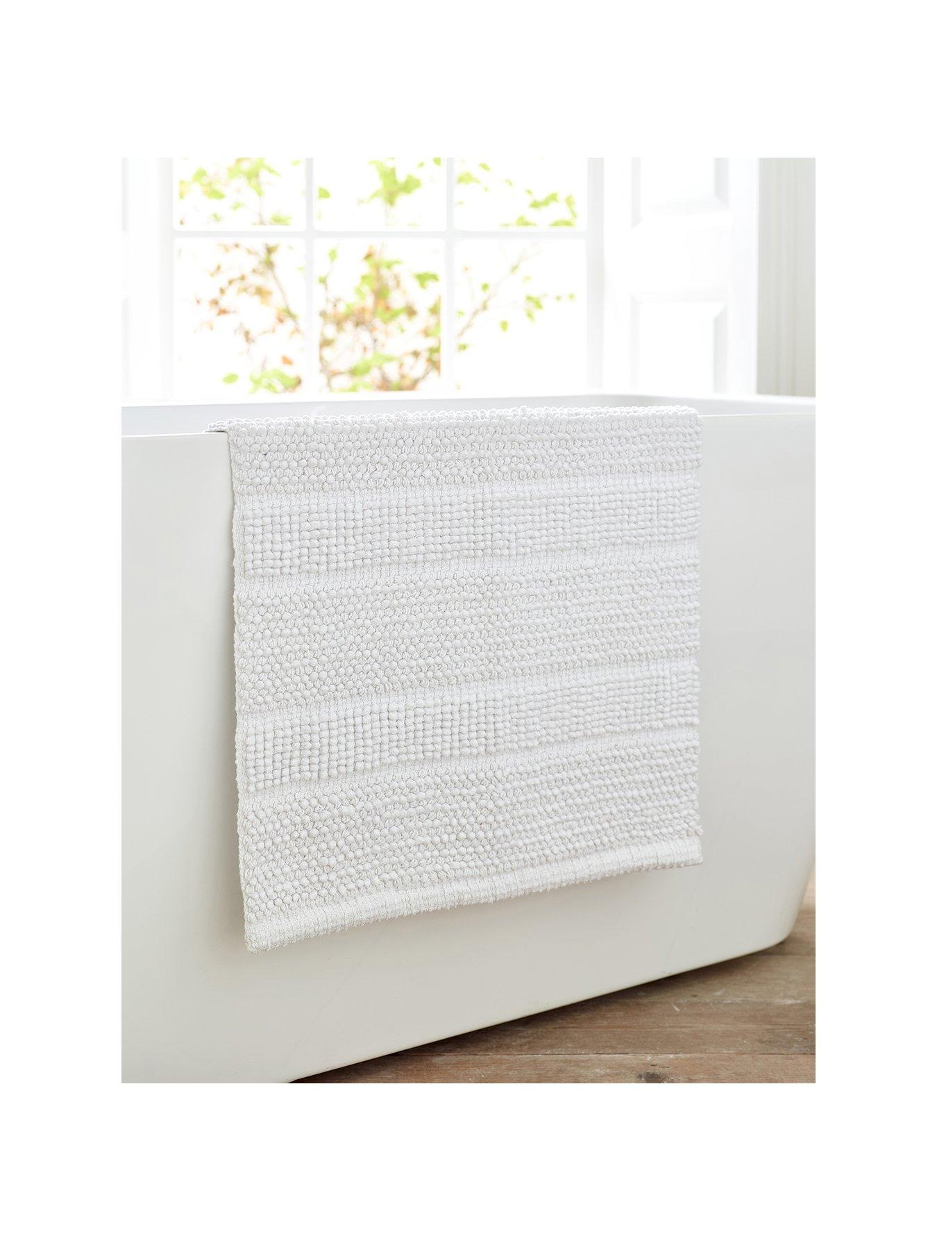 Deyongs Deyongs Romeo Bath Mat 50x80cm White