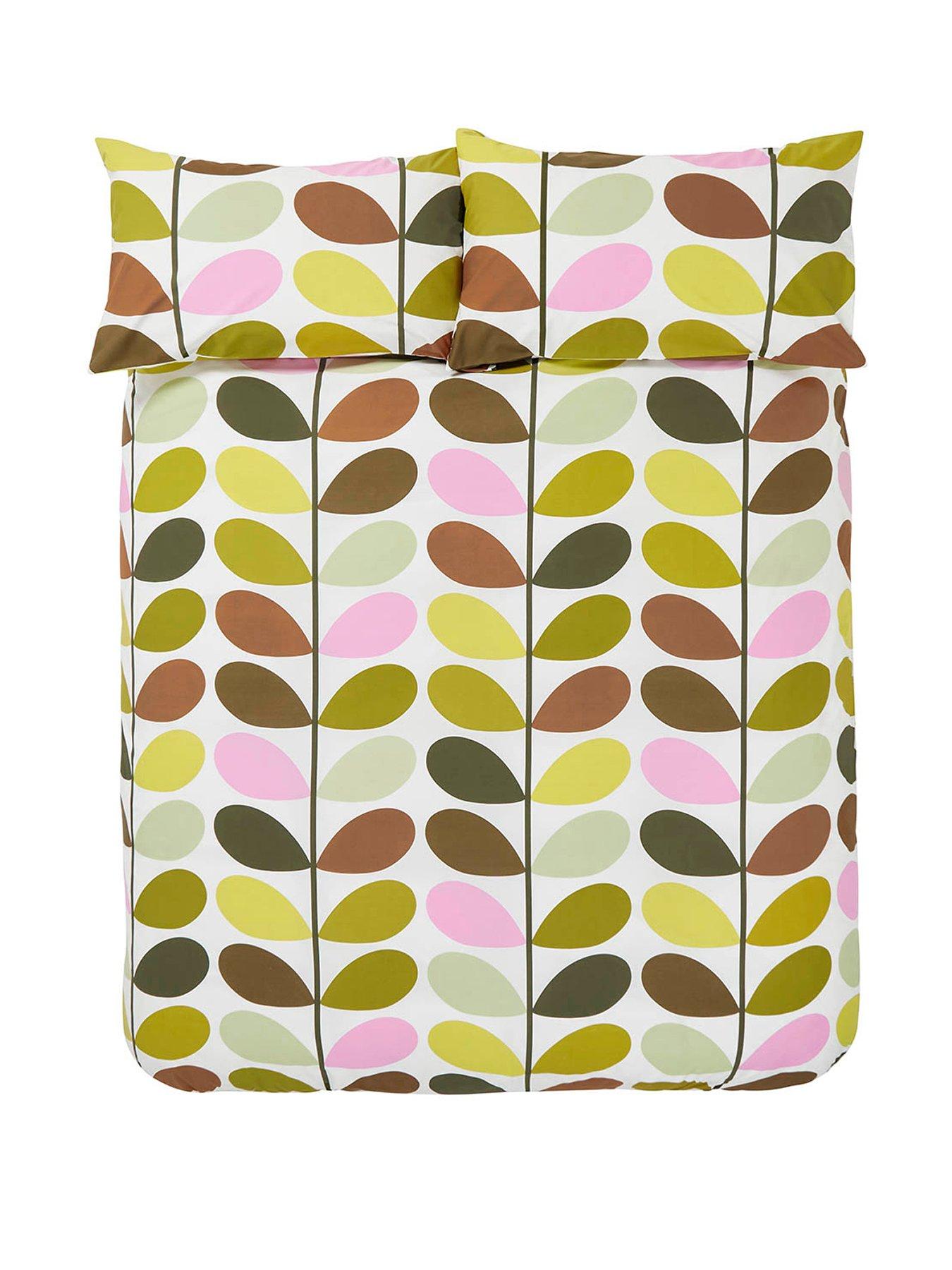 Image 2 of 4 of Orla Kiely Multi Stem 100% Cotton Spring Quilt Set
