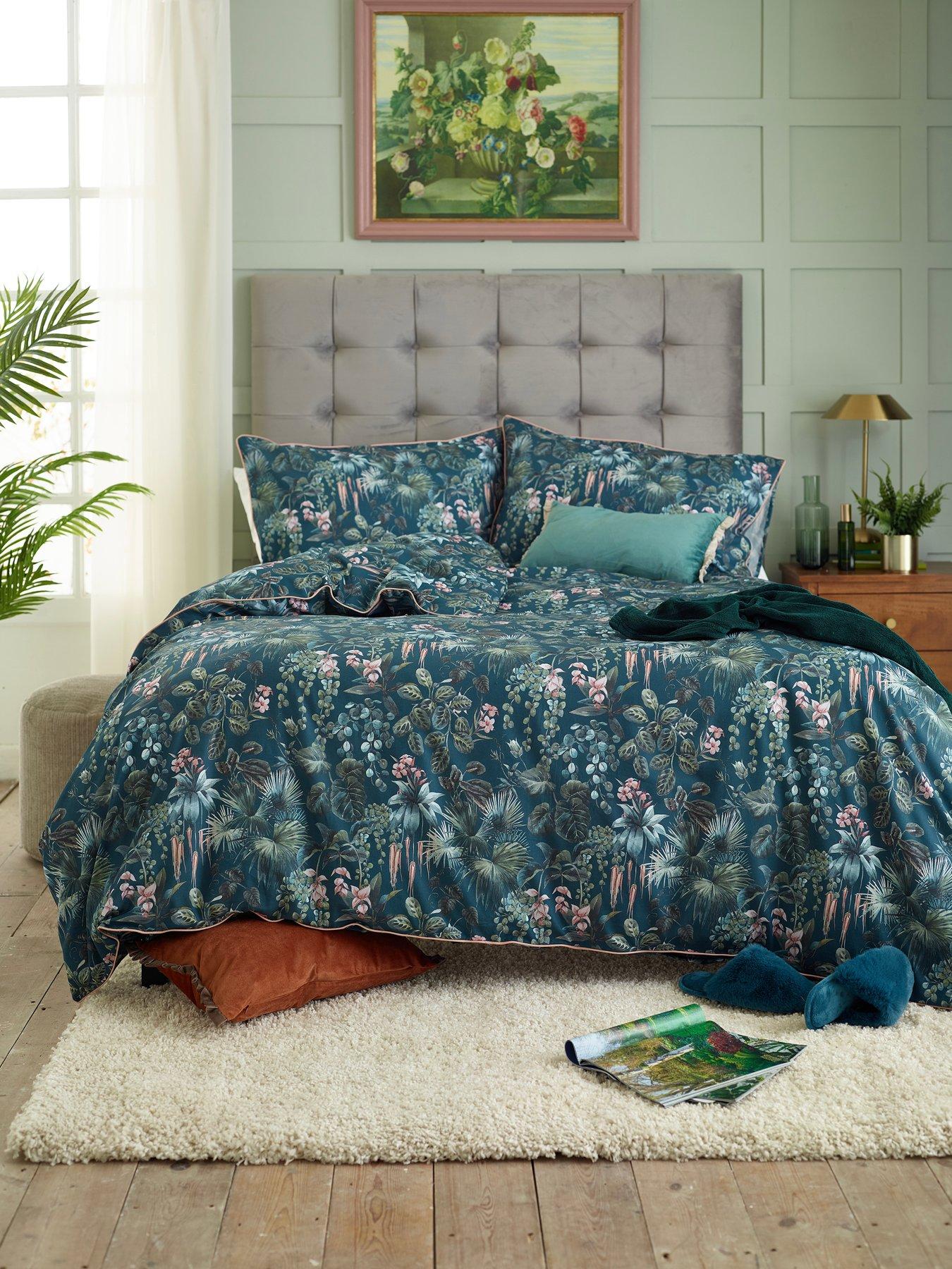 Deyongs Tropical Leaves 100% Cotton Duvet Set