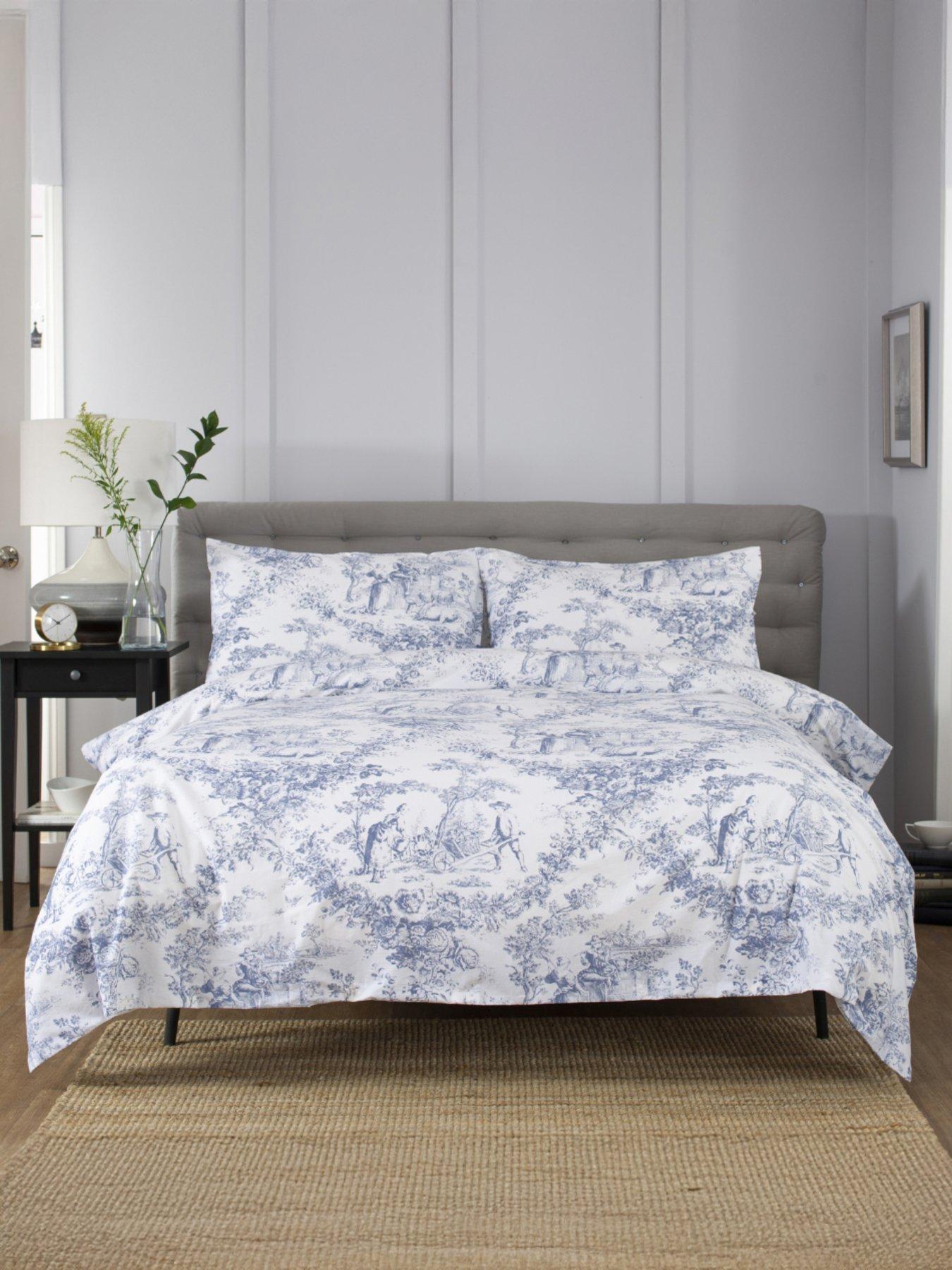 The Lyndon Co Toile De Jouy Duvet Cover Blue