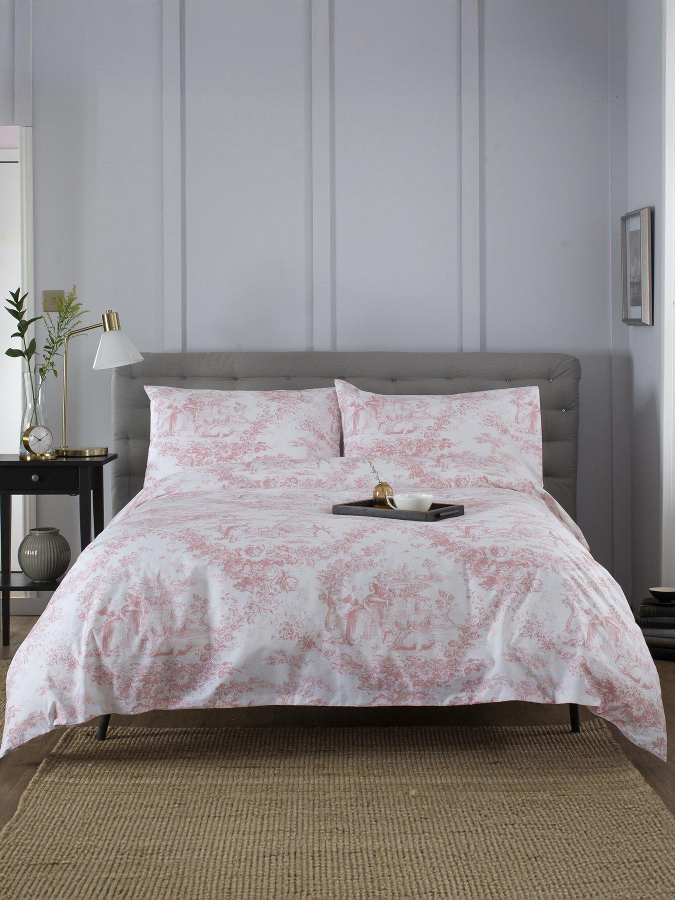 The Lyndon Co Toile De Jouy Duvet Cover Pink