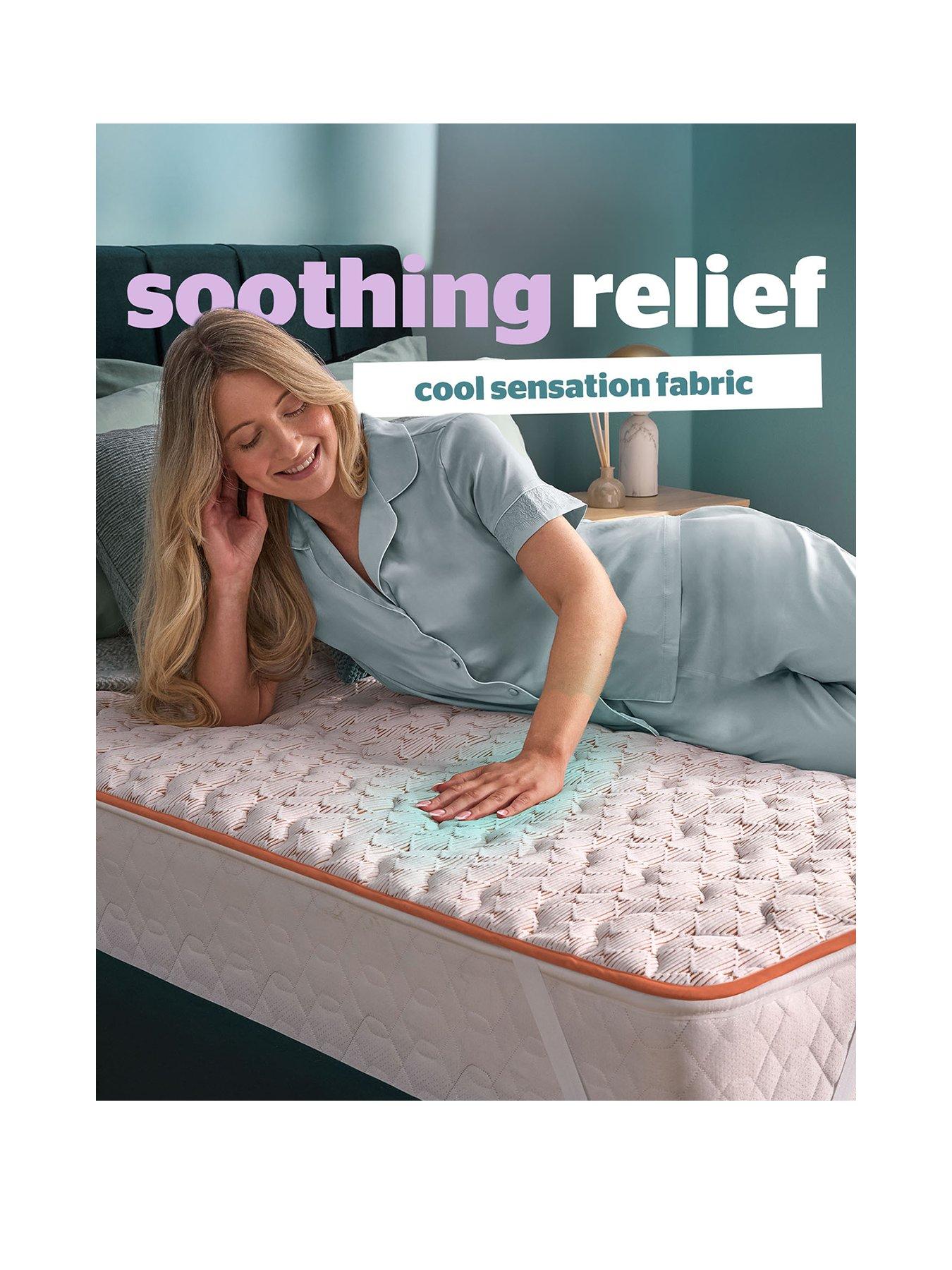 Image 2 of 7 of Silentnight Cooling Copper Extra Full Mattress Protector