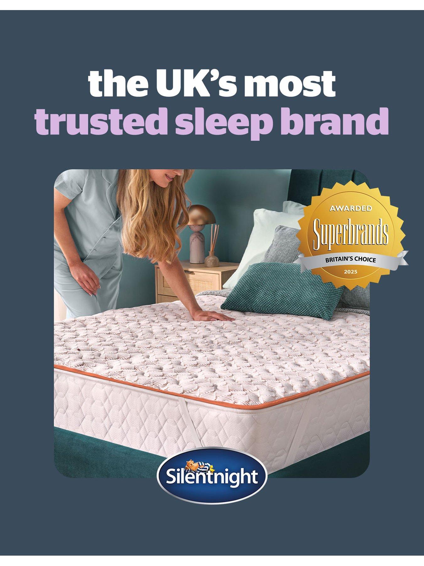 Image 7 of 7 of Silentnight Cooling Copper Extra Full Mattress Protector