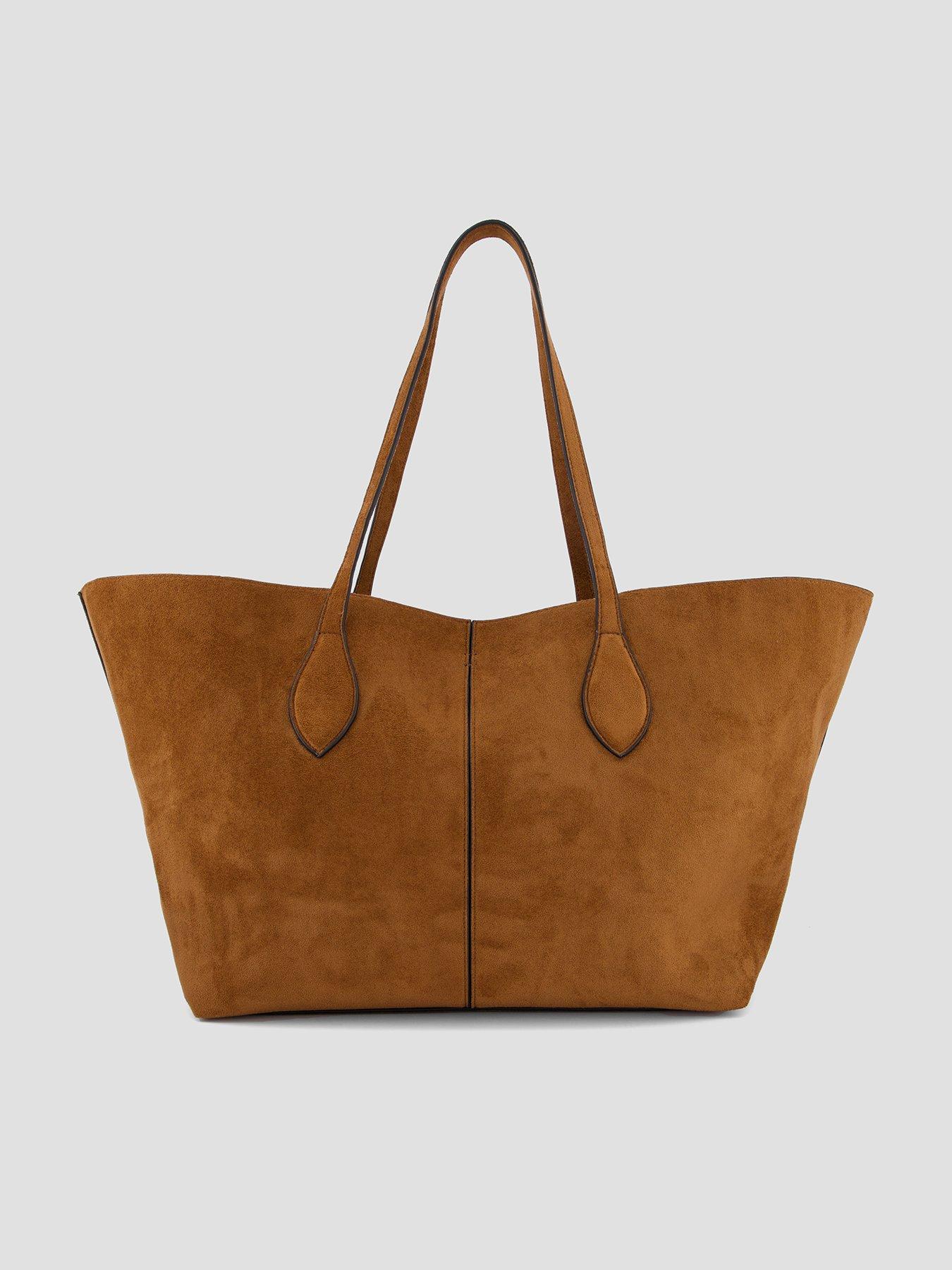 The Very Collection Faux Suede Tote Bag
