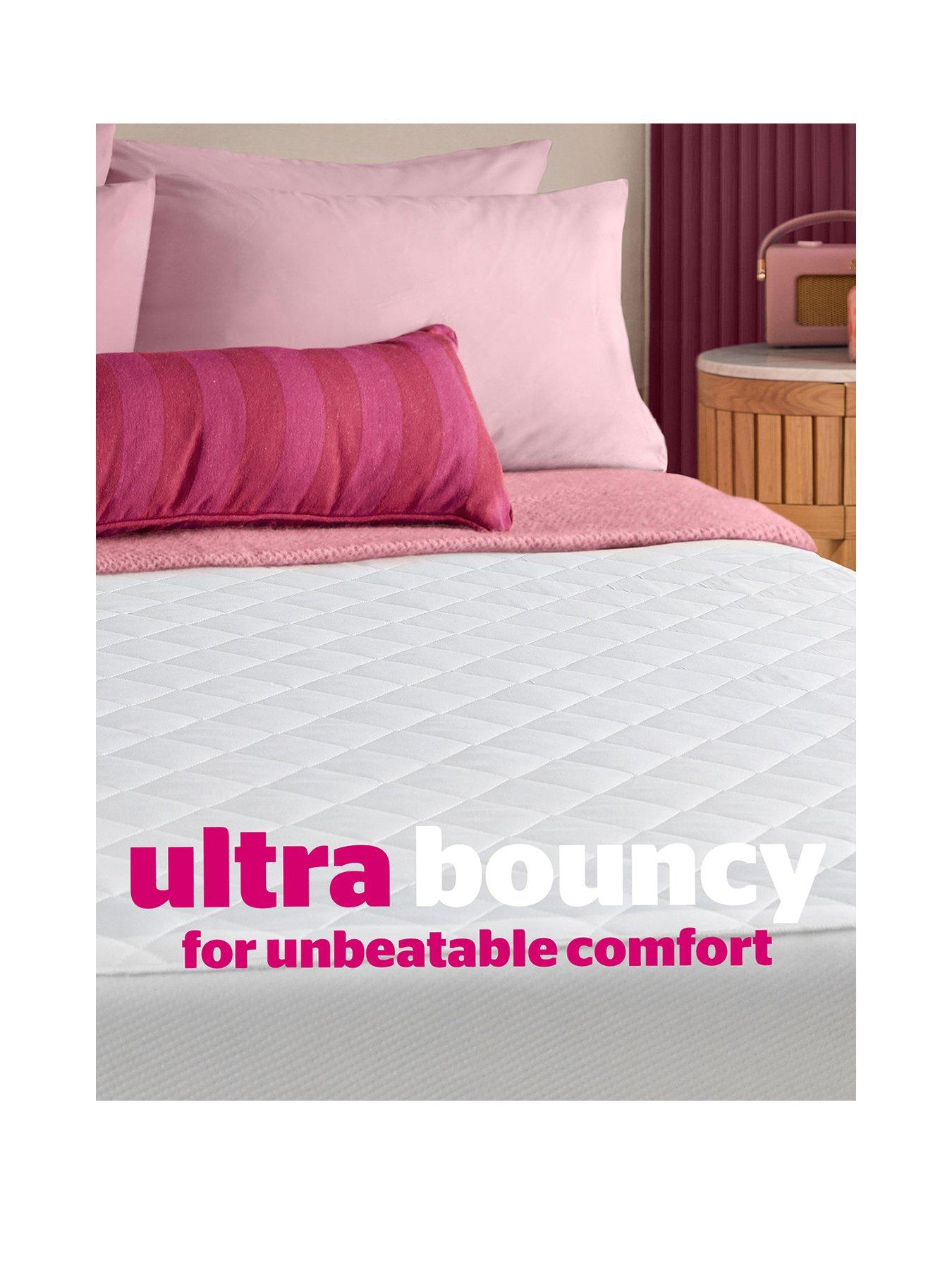 Image 2 of 7 of Silentnight Ultrabounce Mattress and Pillow Protector Bundle