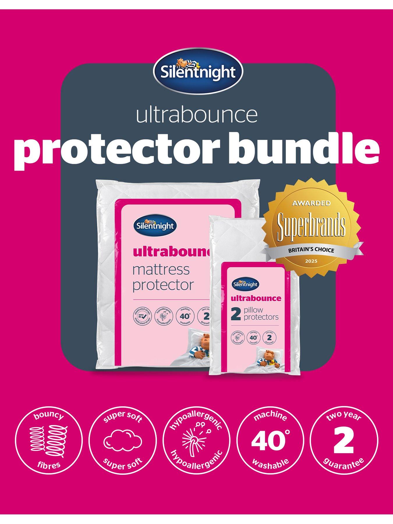 Image 7 of 7 of Silentnight Ultrabounce Mattress and Pillow Protector Bundle