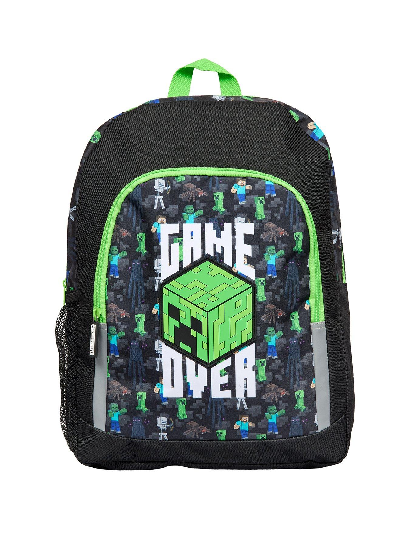 Image 1 of 4 of Minecraft Double Pocket Backpack - Multi