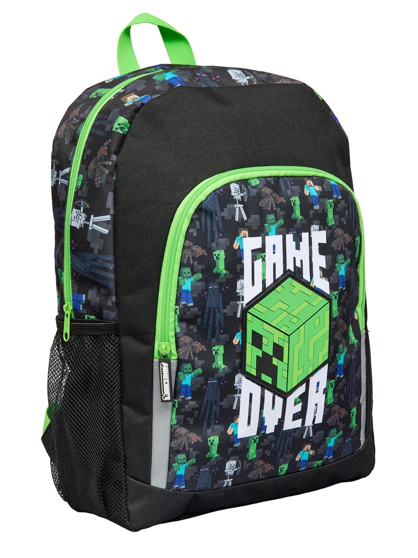 Image 2 of 4 of Minecraft Double Pocket Backpack - Multi