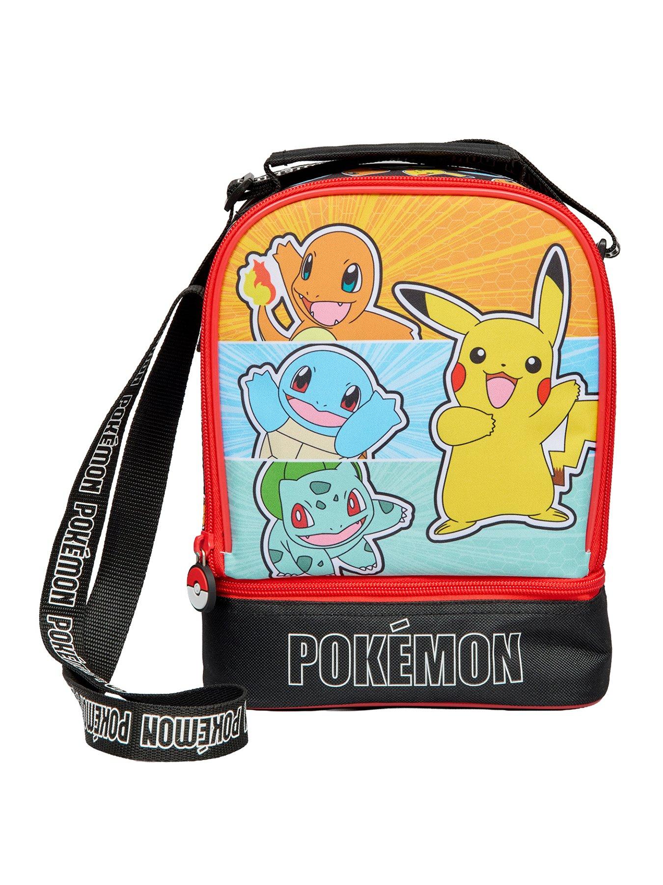 Pokemon Bold Zip Shoulder Lunchbag, One Colour