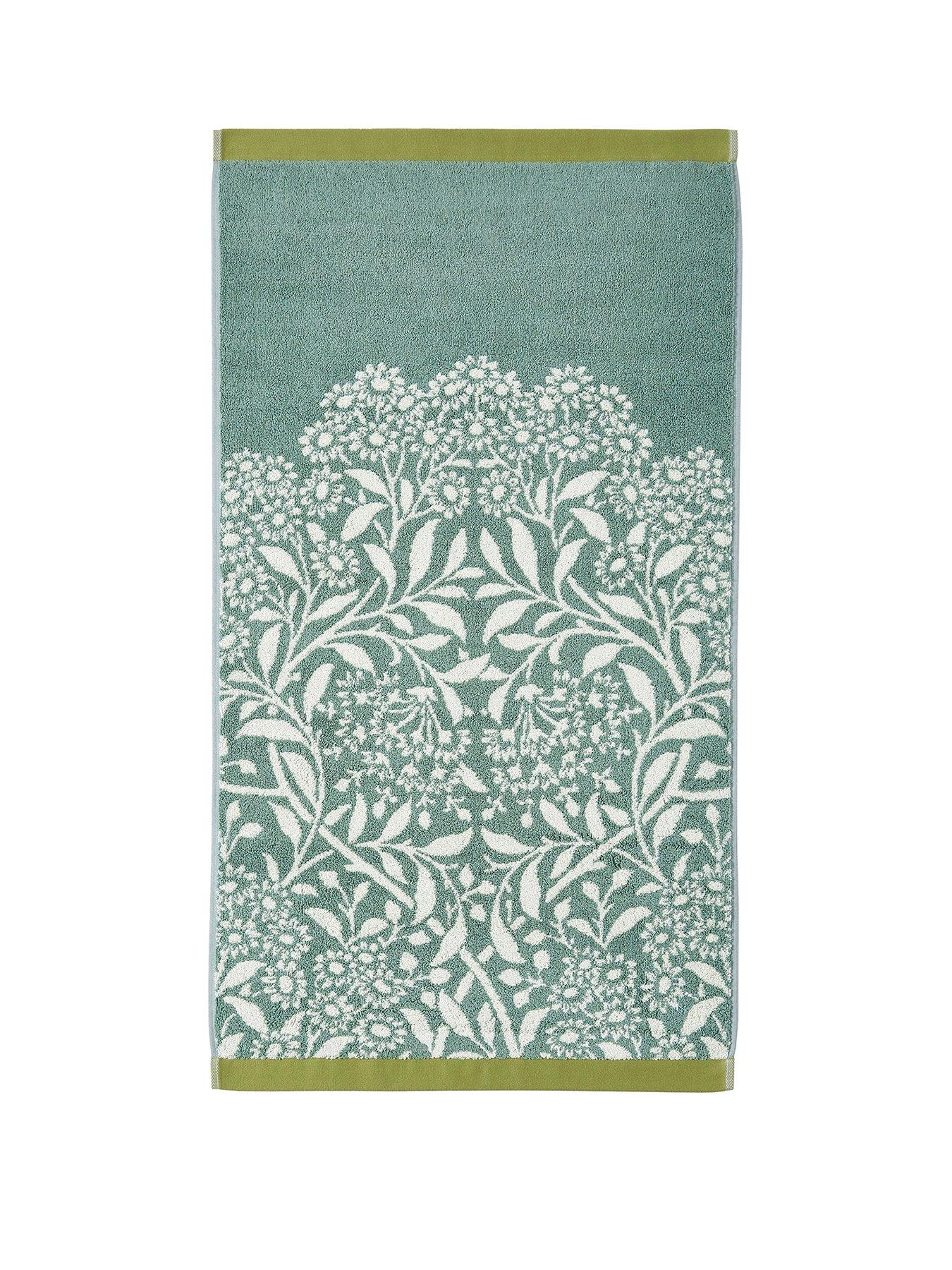 Image 2 of 4 of William Morris at Home Michaelmas Daisy 100% Cotton 50x90cm Hand Towel