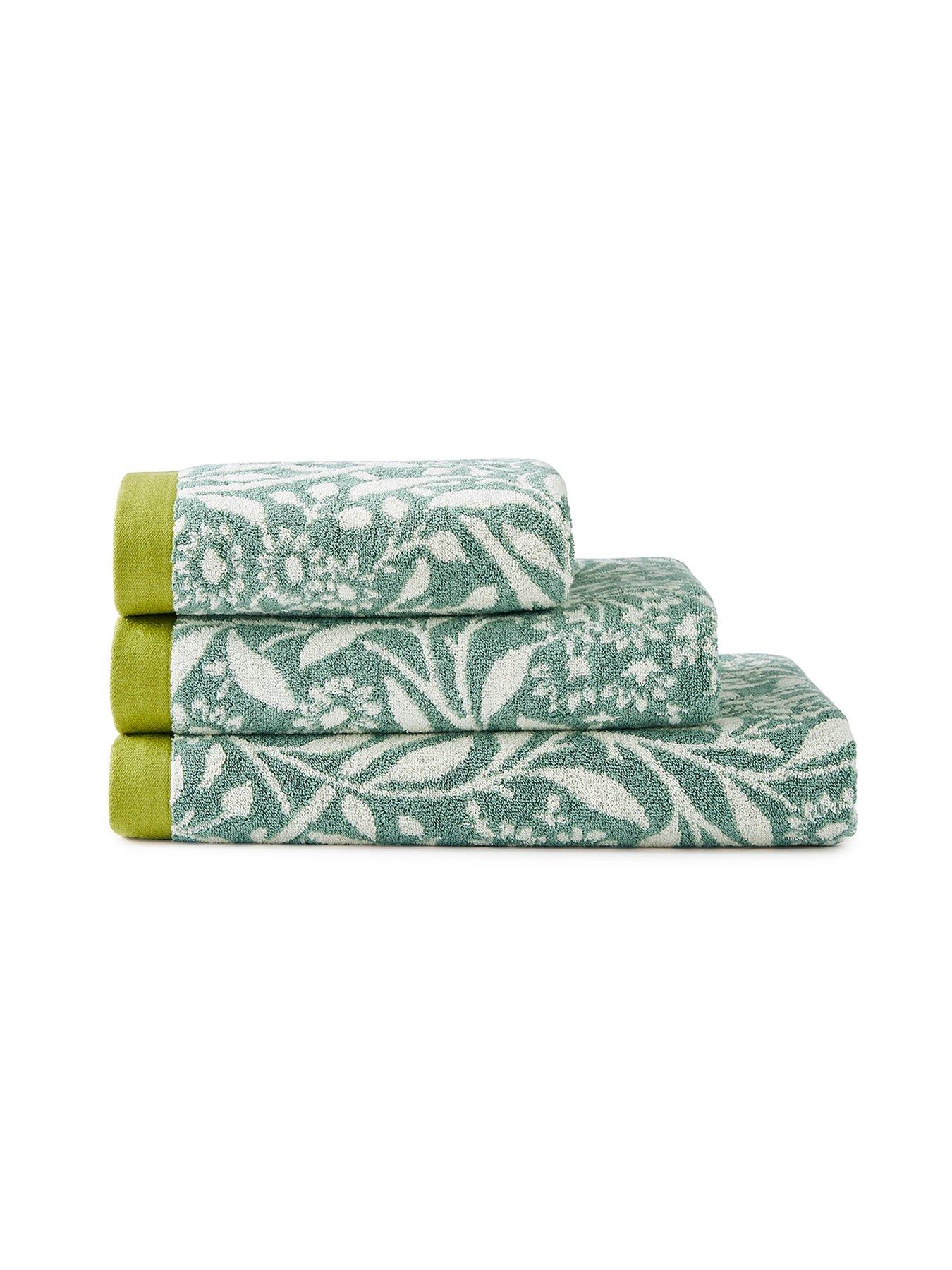 Image 4 of 4 of William Morris at Home Michaelmas Daisy 100% Cotton 50x90cm Hand Towel