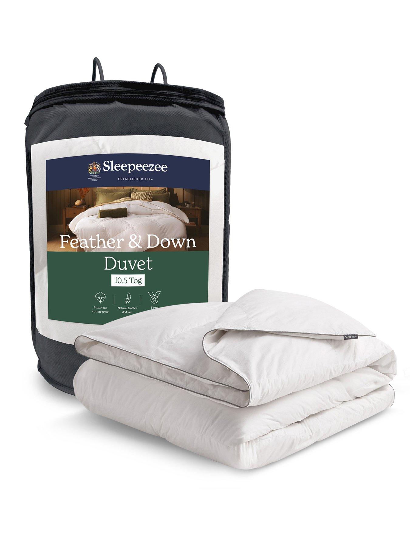 Sleepeezee Natural Comfort Feather And Down Duvet - 10.5 Tog - Super King