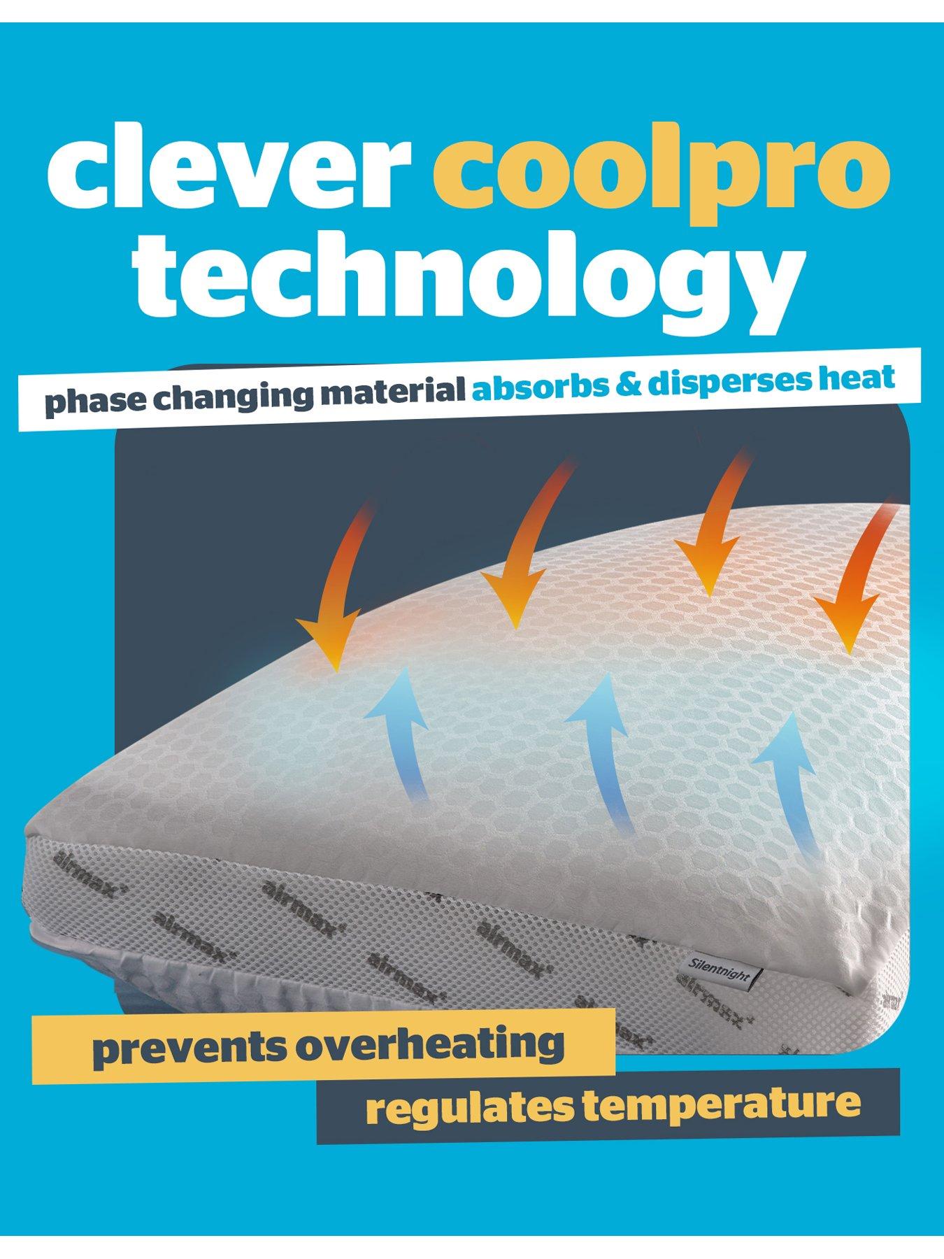 Image 3 of 7 of Silentnight Airmax Coolpro Pillow - 2 Pack