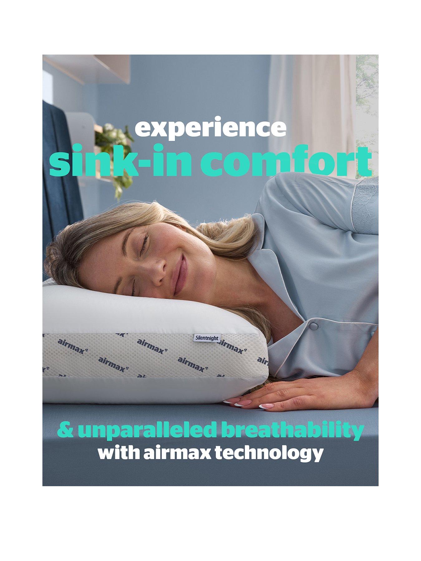 Image 2 of 7 of Silentnight Airmax Breathable Memory Foam Pillow - 2pack