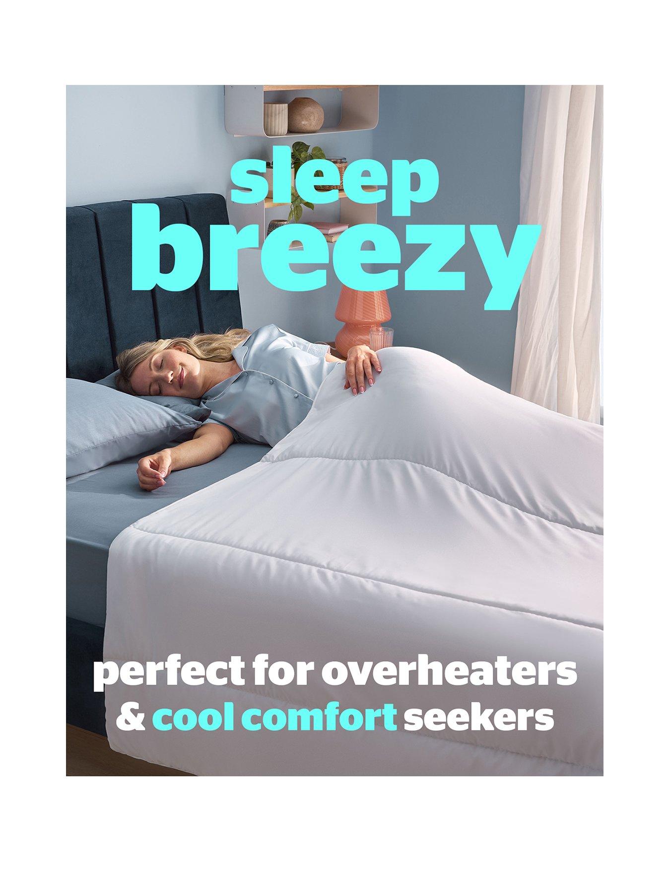 Image 2 of 7 of Silentnight Cooling Summer Breeze 4.5 Tog and Airmax Pillow Summer Bundle