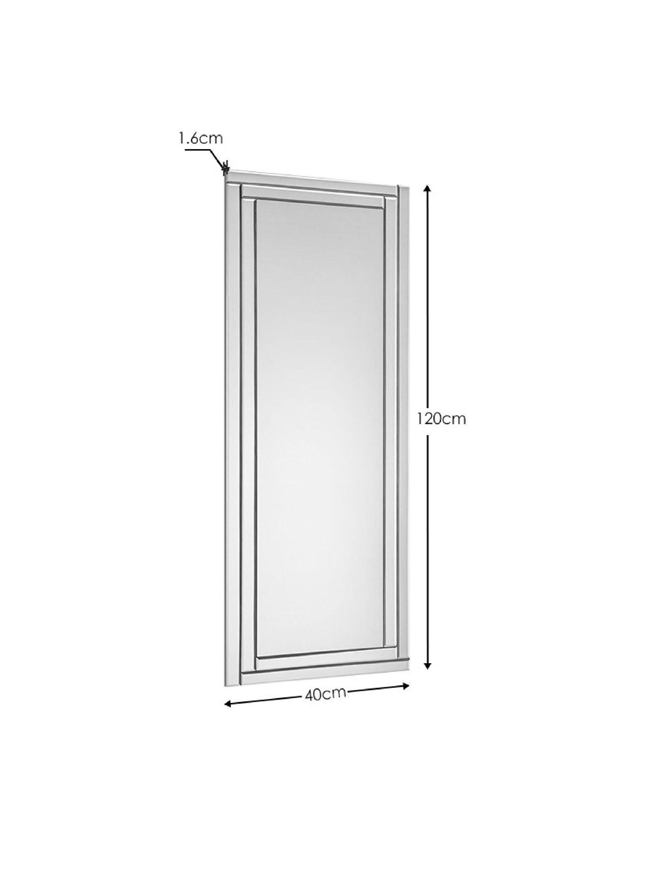 Image 4 of 4 of Julian Bowen Deco Frameless Dress Mirror