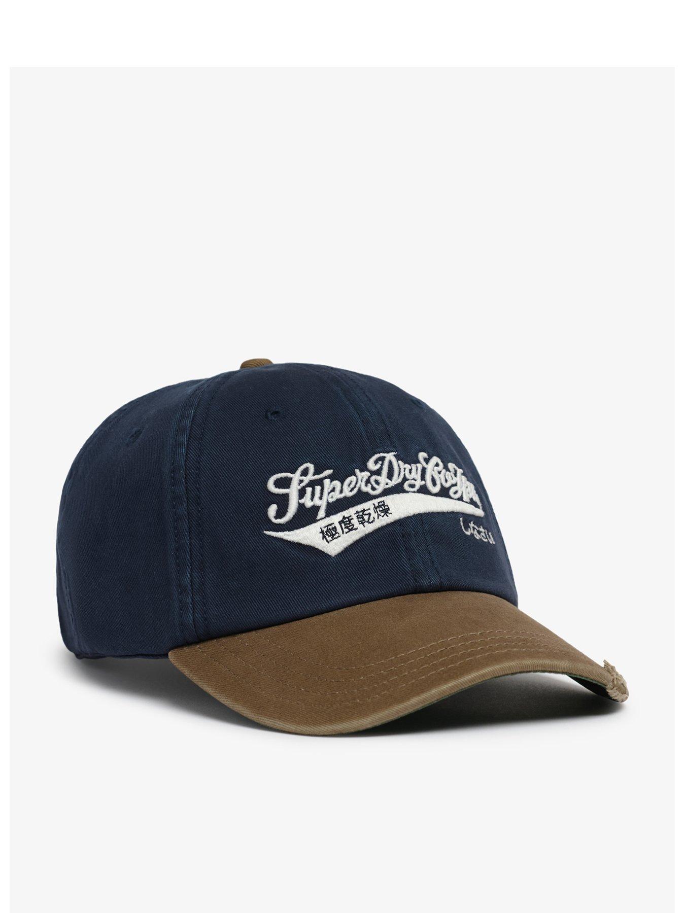 Superdry Contrast Peak Baseball Cap - Blue
