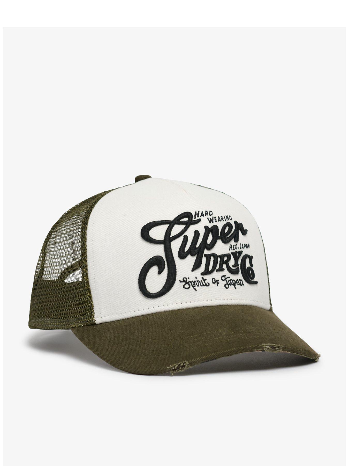 Superdry Mesh Trucker Cap - Cream