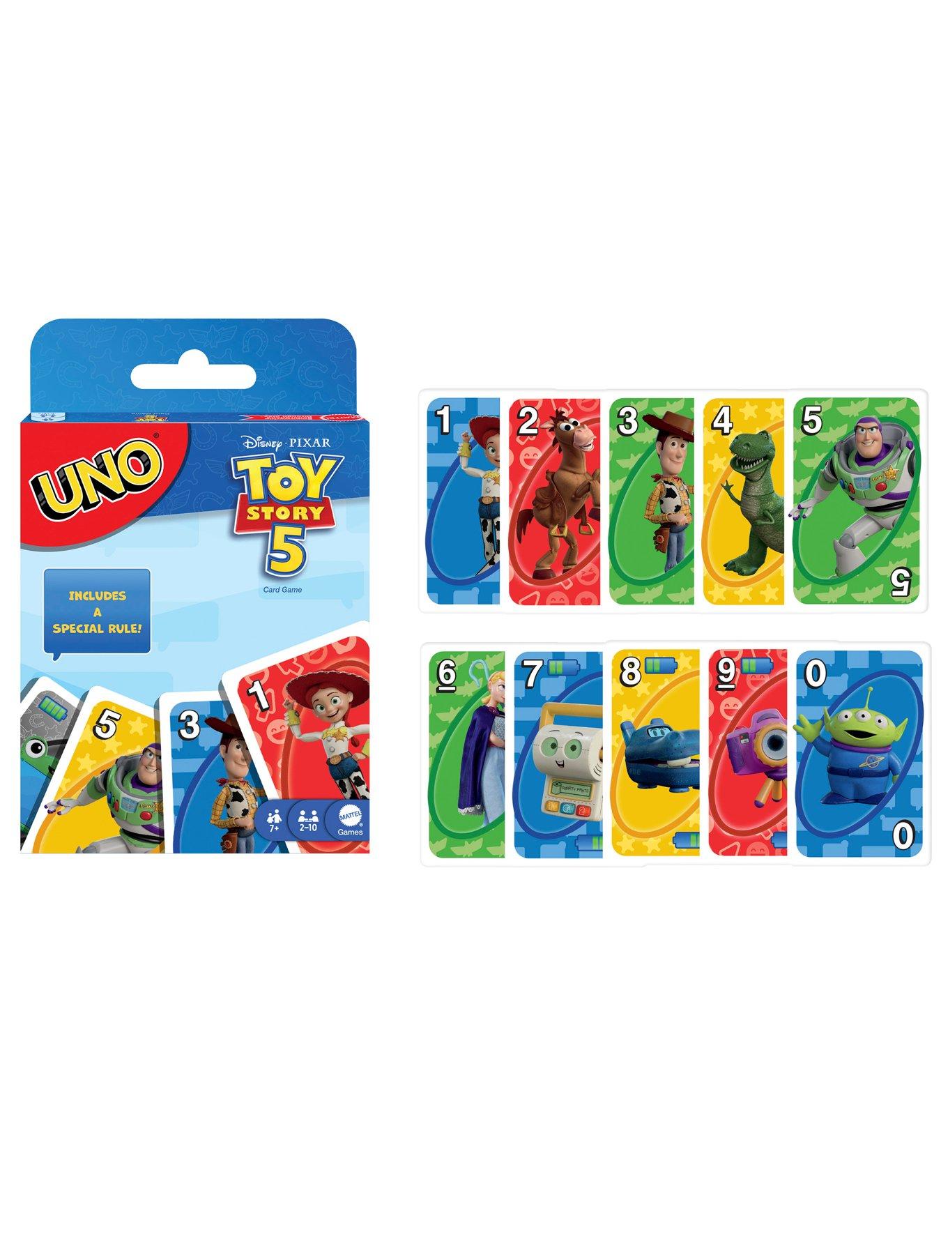 Image 6 of 6 of Uno Disney and Pixar Toy Story 5 Card Game for Kid, Adult &amp; Family Nights