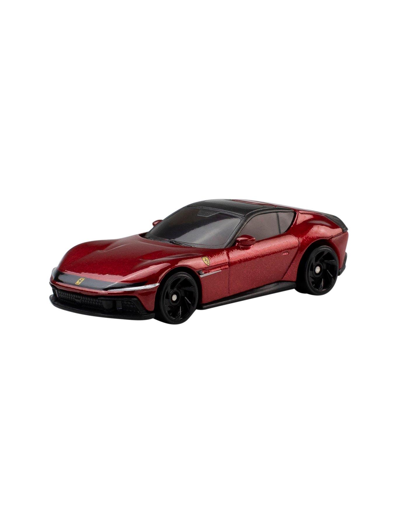 Image 5 of 7 of Hot Wheels Ferrari 5-Pack, Set of 5 Die-Cast Toy Ferrari Automobiles in 1:64 Scale