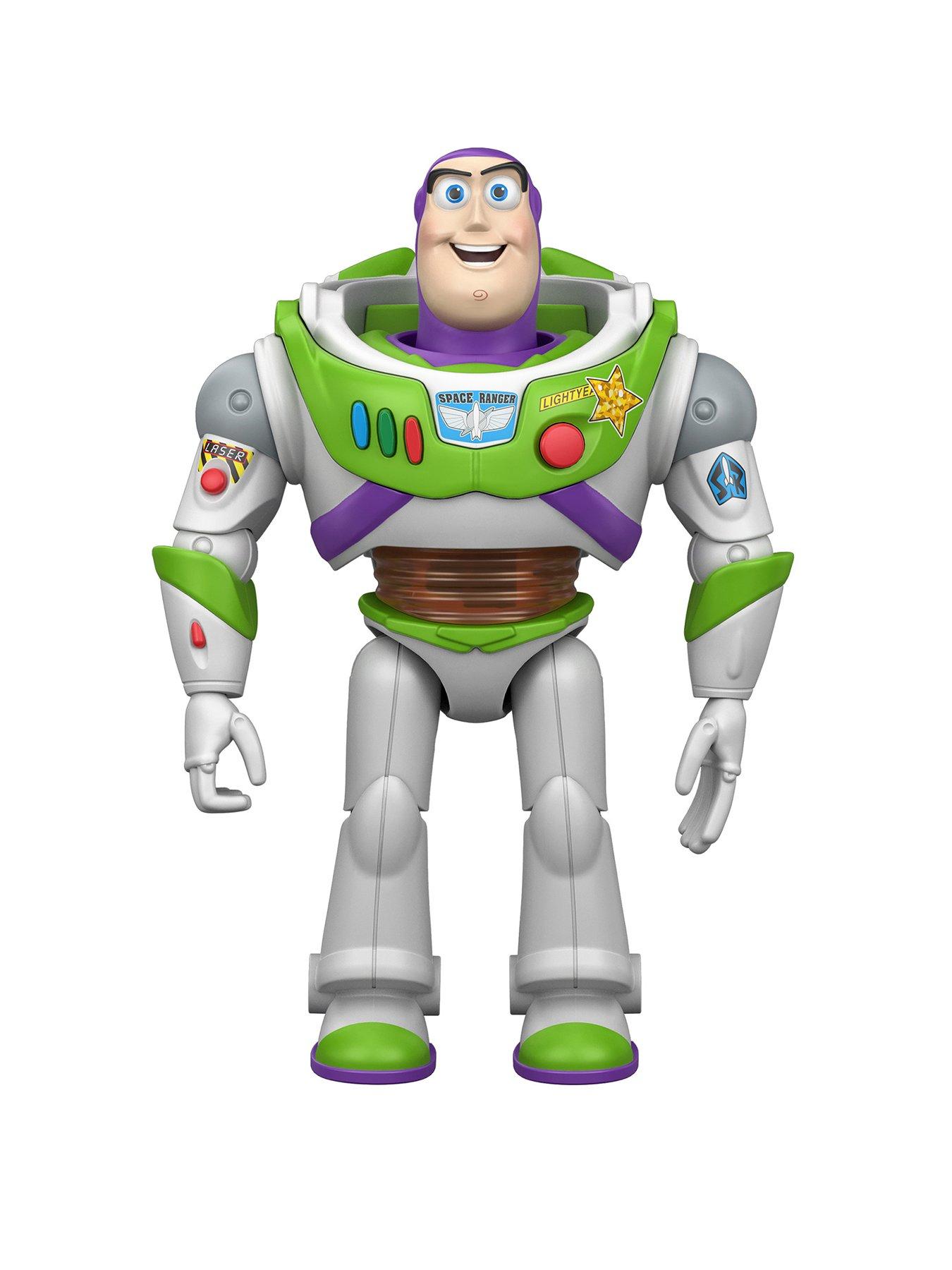 Disney Pixar Toy Story 5 Interactables Figure, Buzz Lightyear 7-inch Playscale, Movie Phrases  &  Converses with Other Characters in Line