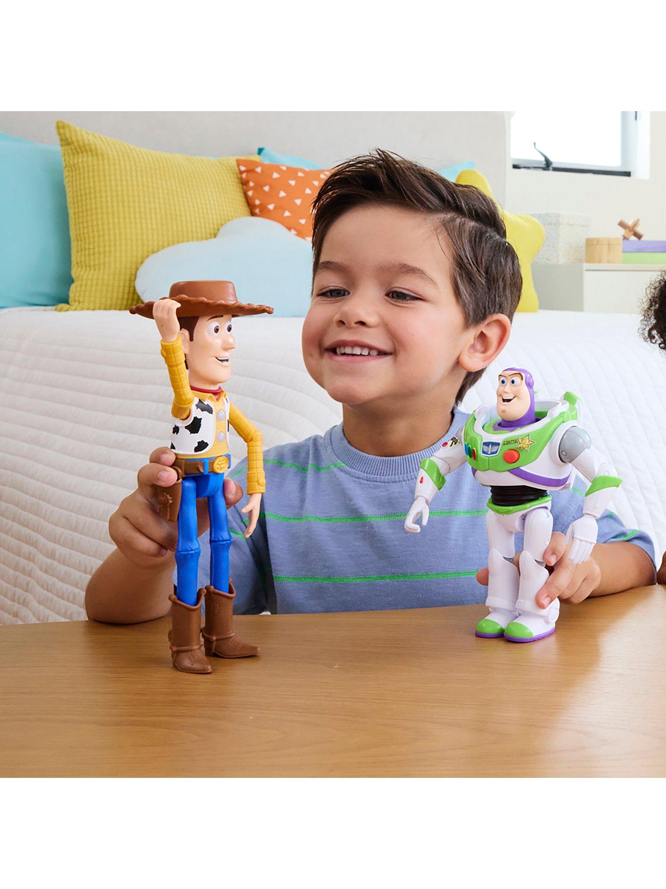 Image 2 of 7 of Disney Pixar Toy Story Movie-Phrase Buzz Lightyear Action Figure