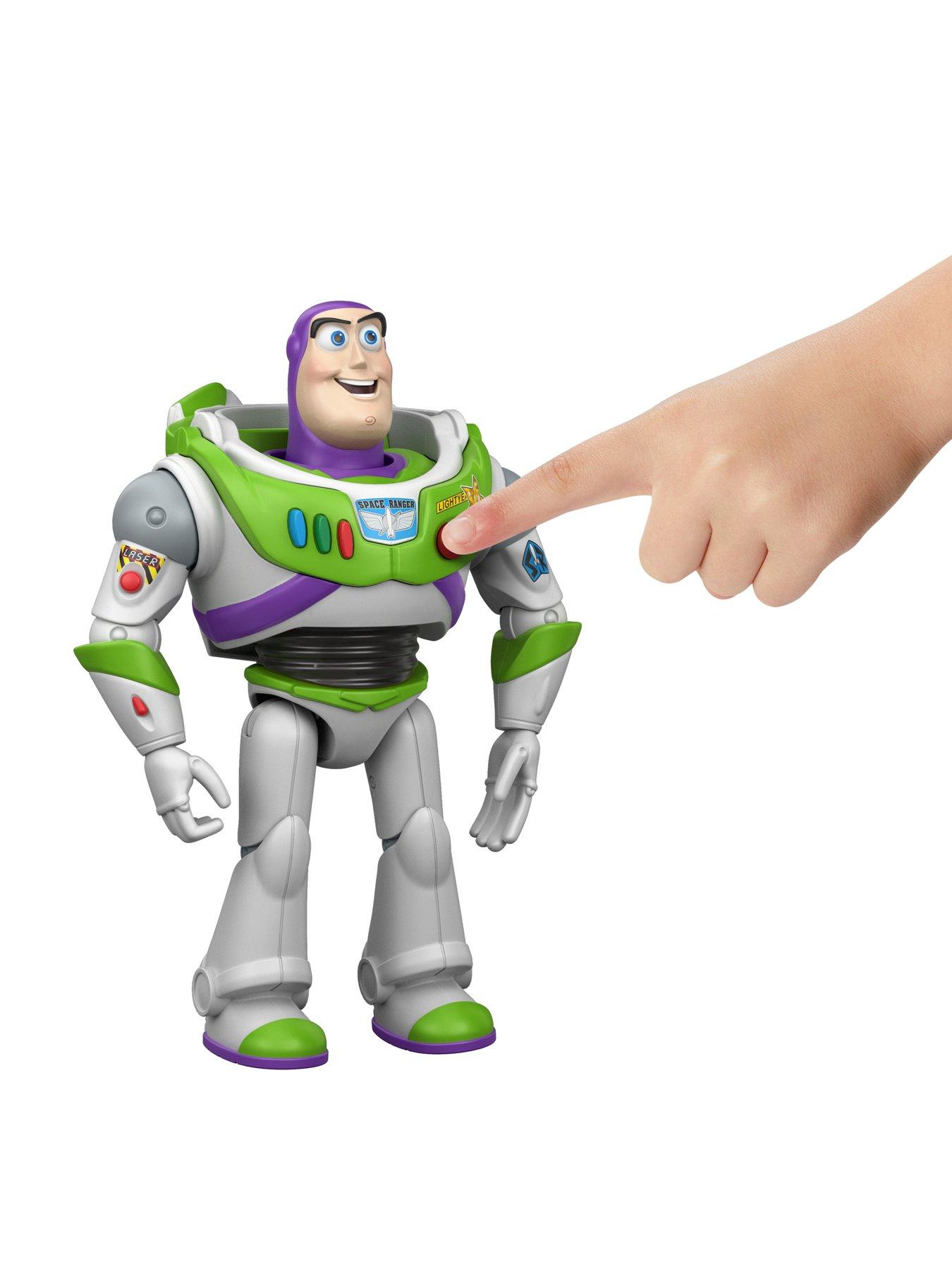 Image 4 of 7 of Disney Pixar Toy Story Movie-Phrase Buzz Lightyear Action Figure