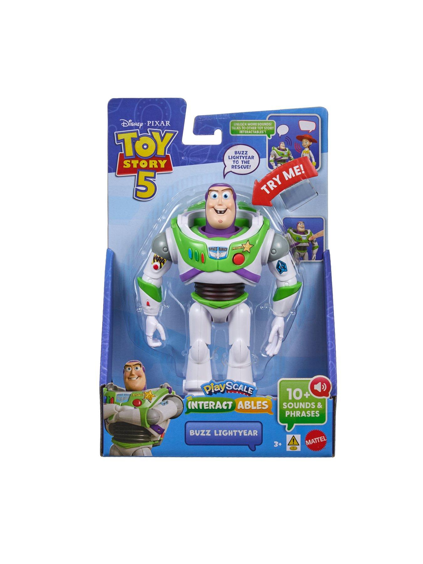 Image 7 of 7 of Disney Pixar Toy Story Movie-Phrase Buzz Lightyear Action Figure