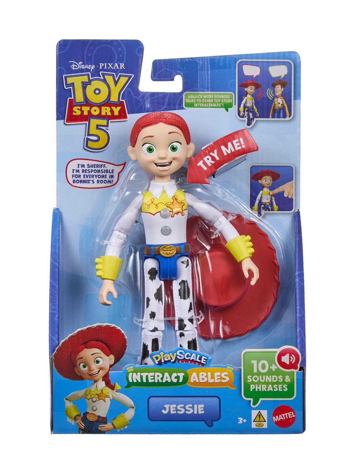 Disney Pixar Toy Story 5 Interactables Jessie Figure 8.8-inch Movie ...