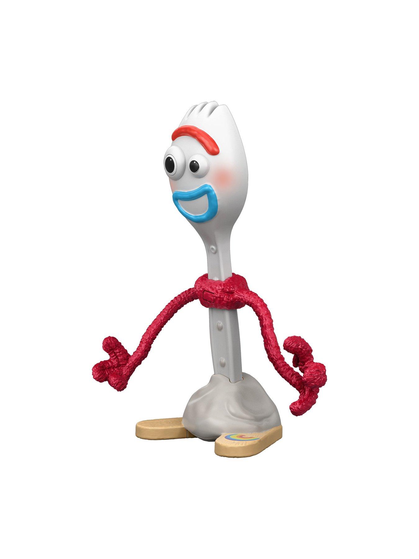 Image 4 of 7 of Disney Pixar Toy Story 5 Interactables Forky 7-inch Figure Movie Phrases &amp; Cross Talk