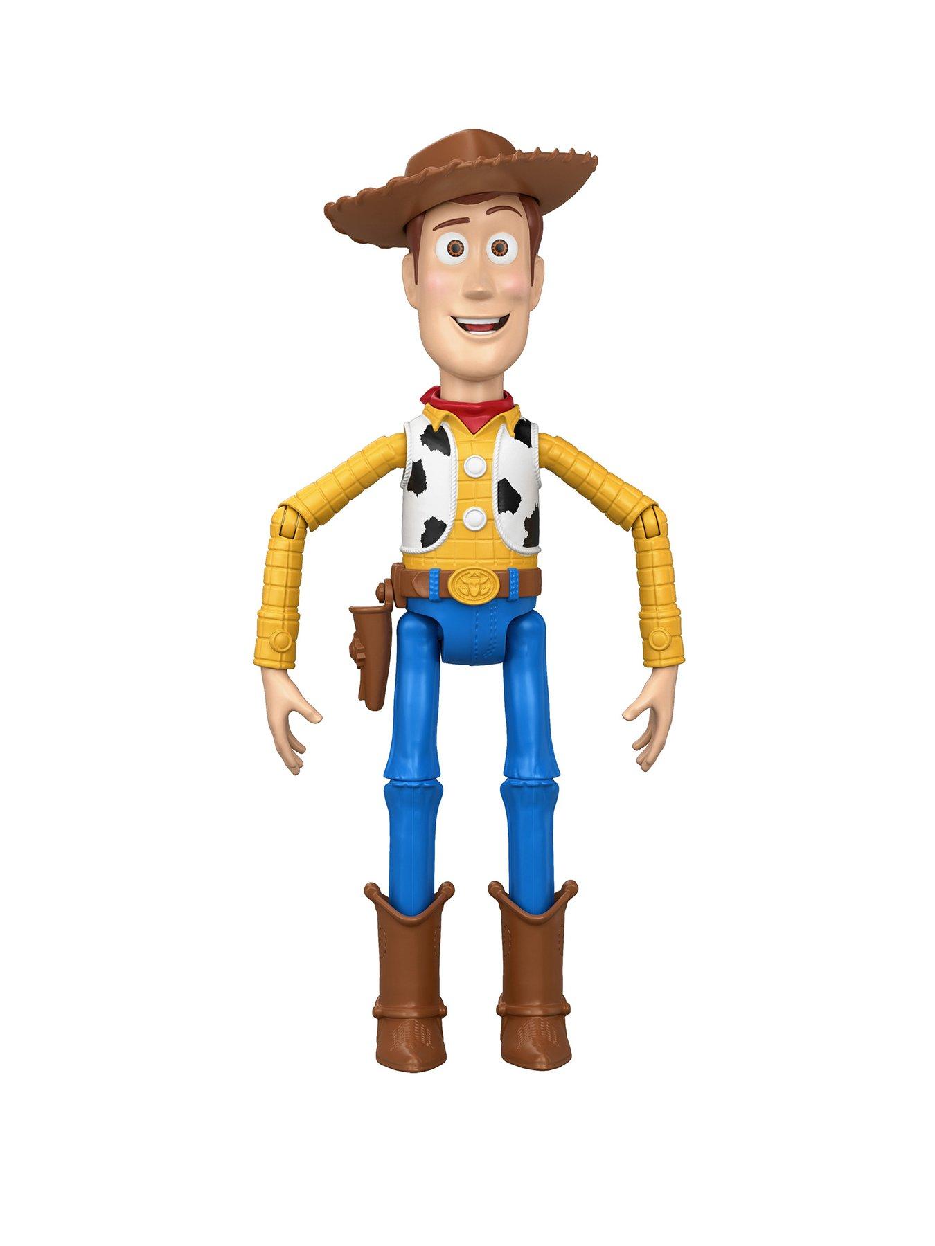 Disney Pixar Toy Story 5 Running Woody 12-inch Action Figure, 50+ Sounds