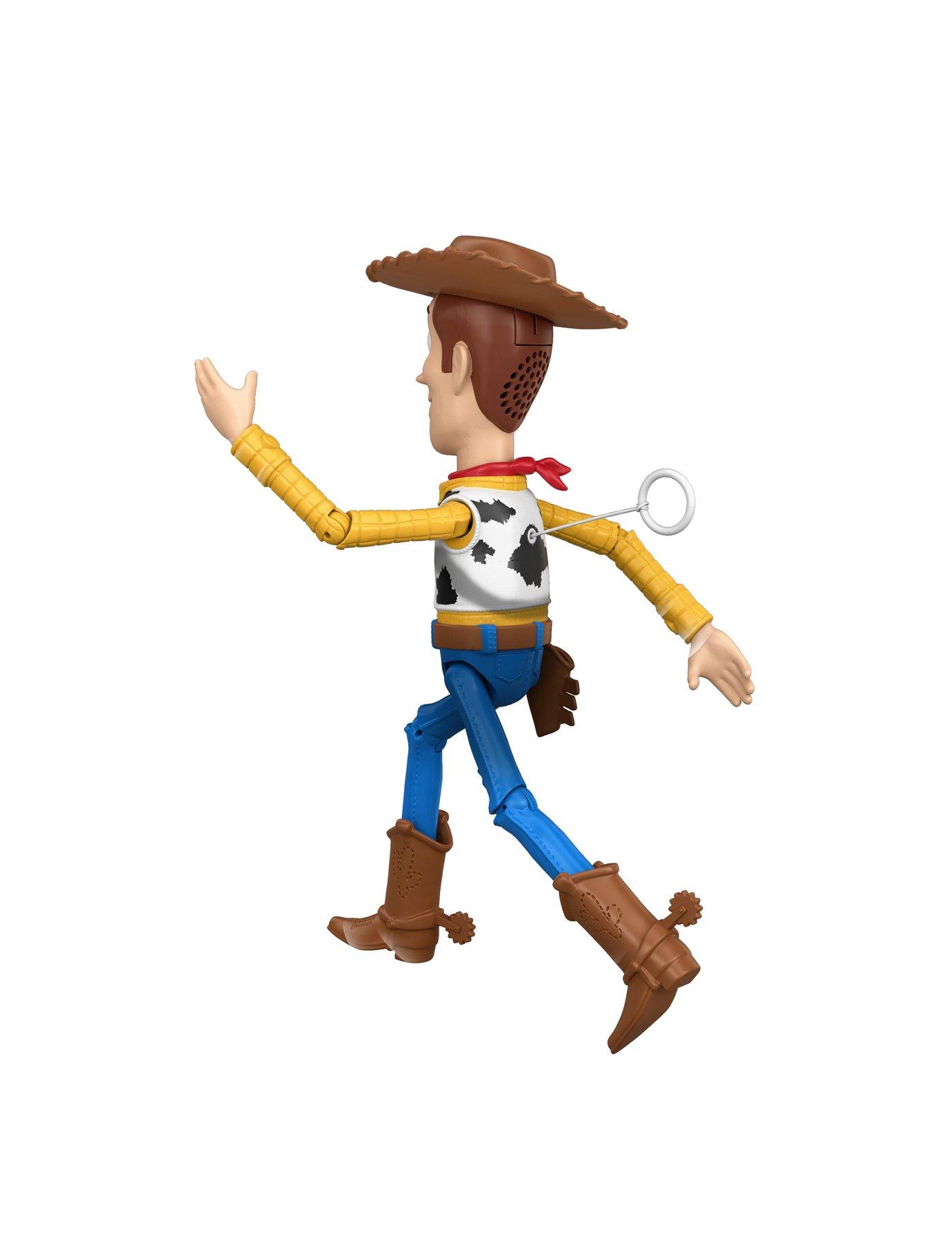 Image 4 of 7 of Disney Pixar Toy Story 5 Running Woody 12-inch Action Figure, 50+ Sounds