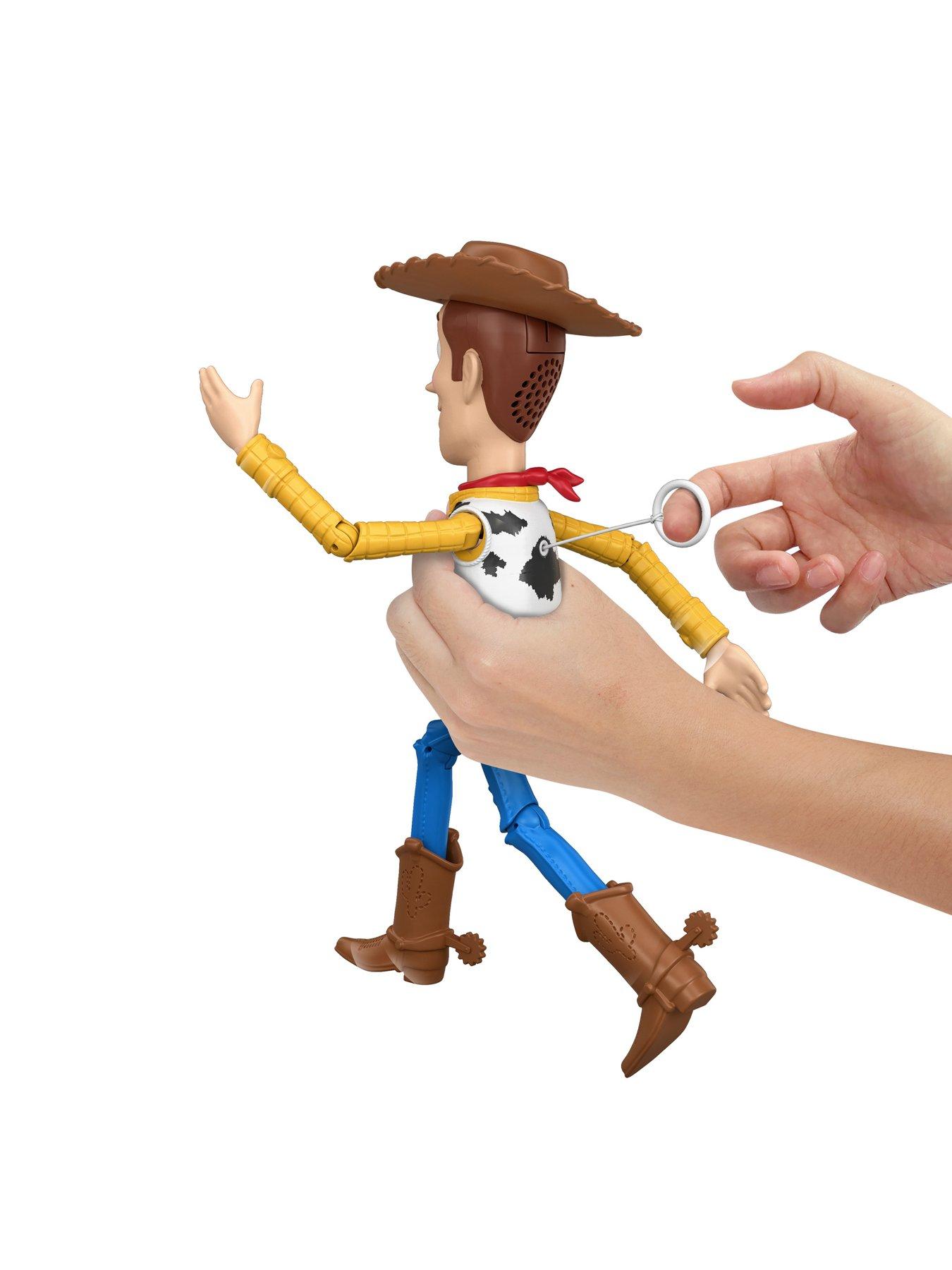 Image 6 of 7 of Disney Pixar Toy Story 5 Running Woody 12-inch Action Figure, 50+ Sounds