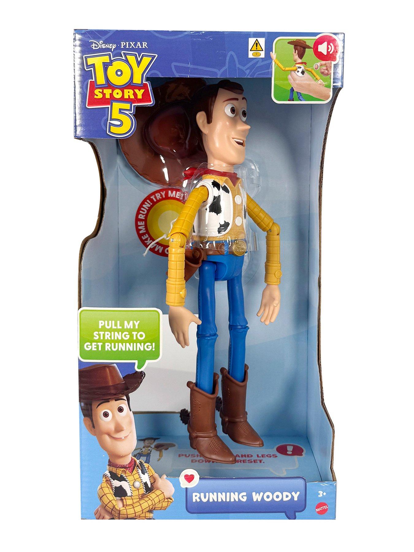 Image 7 of 7 of Disney Pixar Toy Story 5 Running Woody 12-inch Action Figure, 50+ Sounds