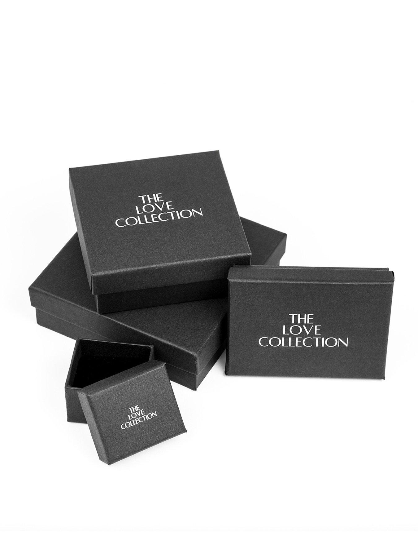 Image 5 of 5 of The Love Collection Gold Plated Sterling Silver Pearl and CZ Stud Set