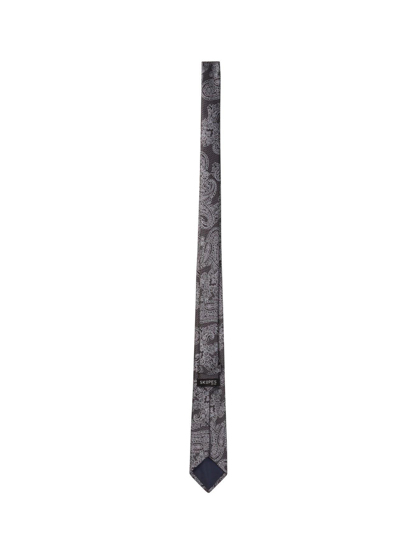 Image 2 of 2 of Skopes Skopes Black/grey Paisley Tie