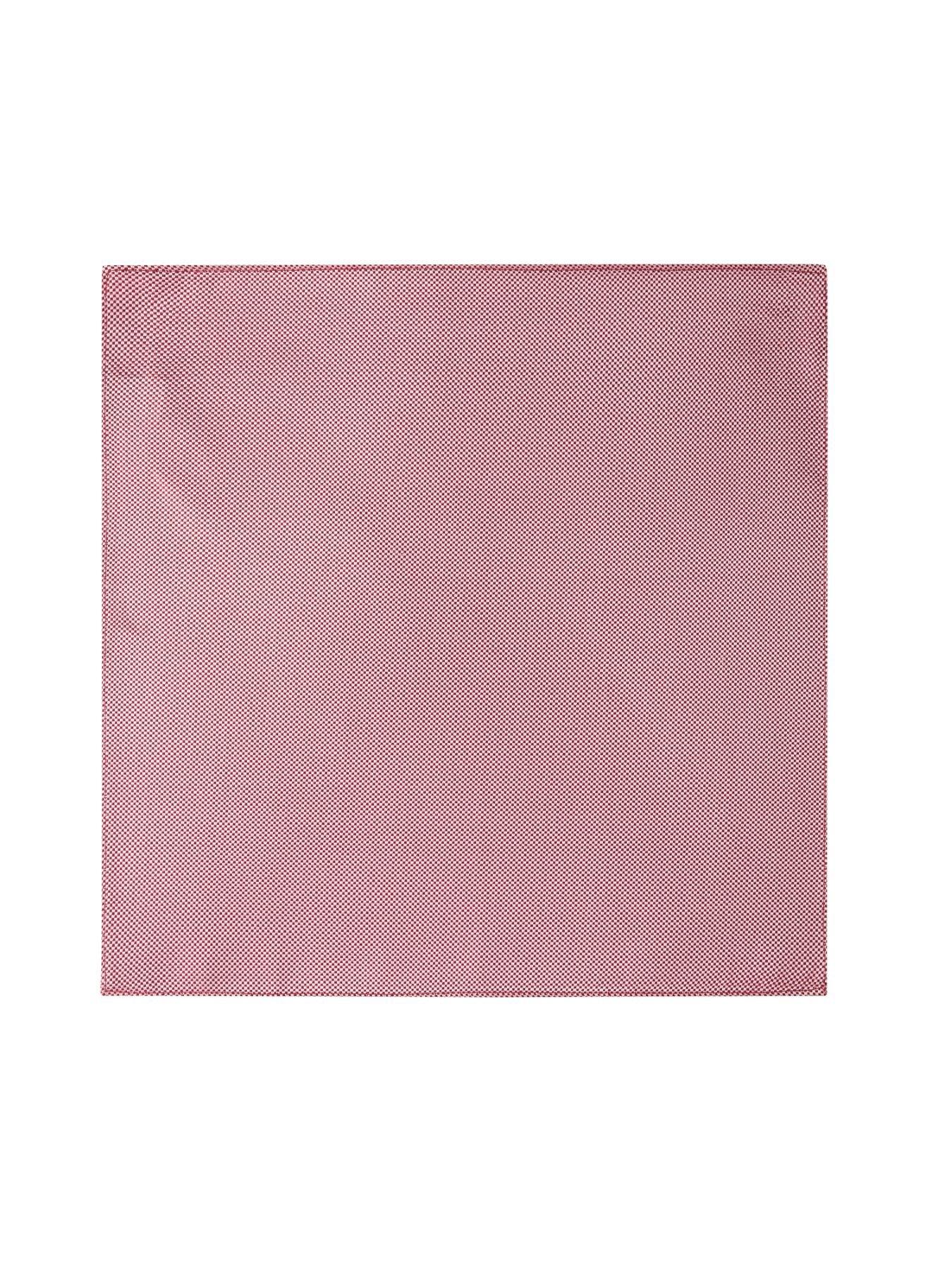 Image 3 of 4 of Skopes Pink Floral Silk Tie &amp; Pocket Square Set